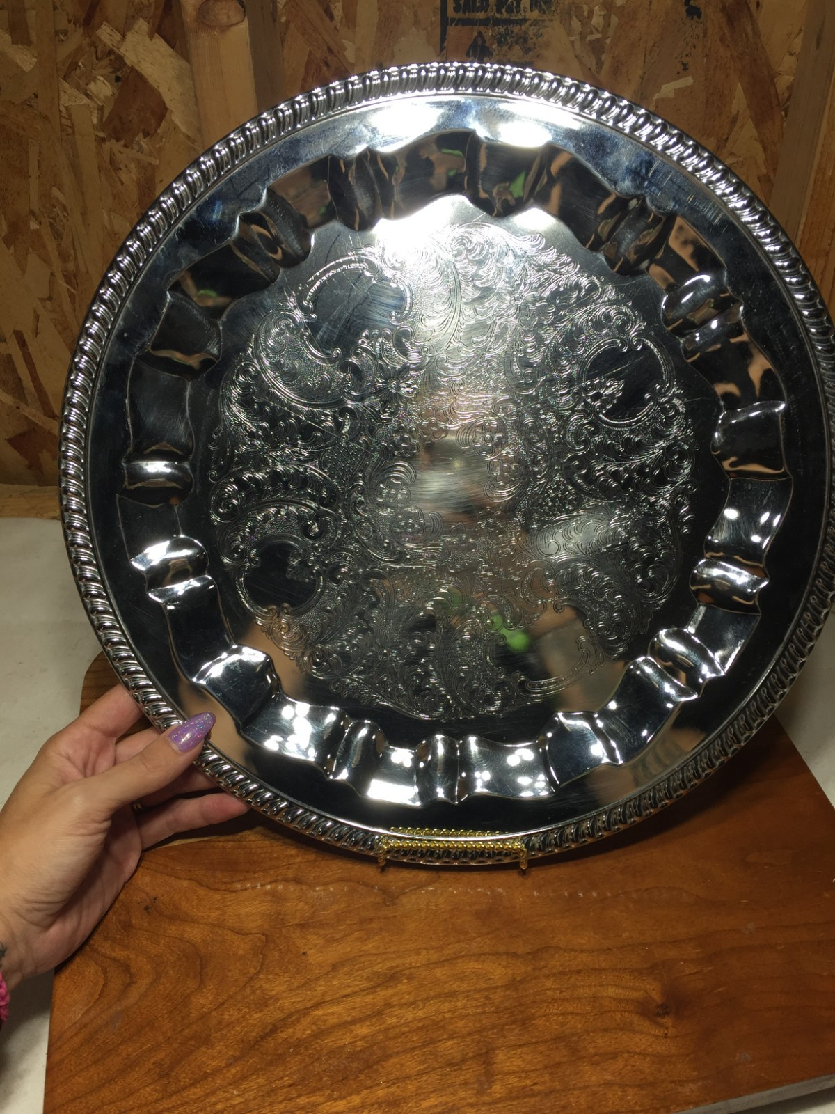 Irvinware USA Made Chrome 15\