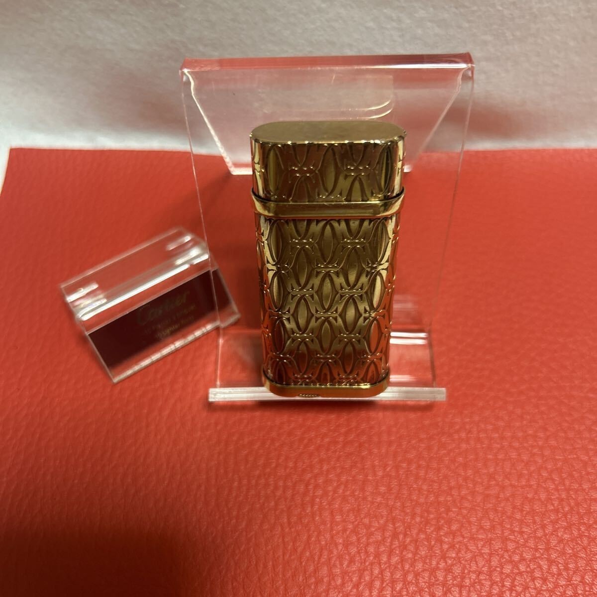 Vintage Cartier gas lighter Gold \