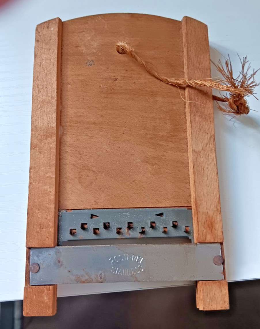 Vintage Hanging Wooden Mandoline Slicer