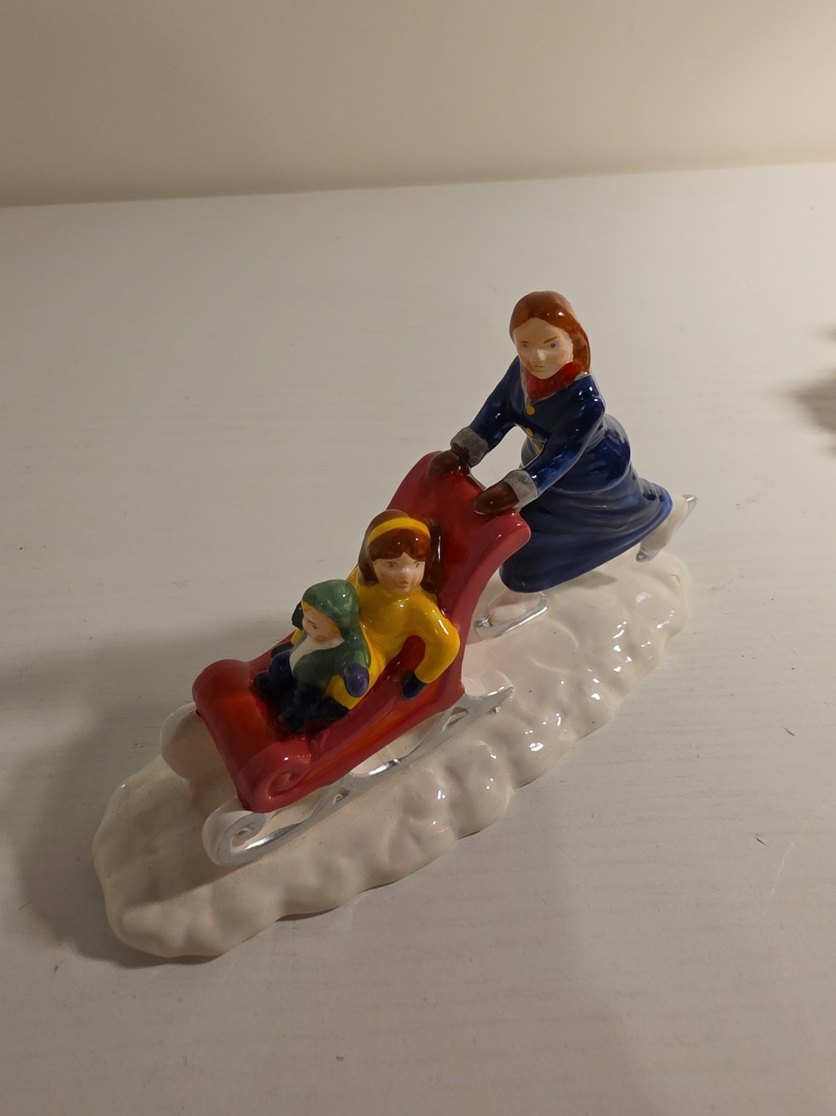 Department 56 Snow Village Accessory Skate Faster Mom  