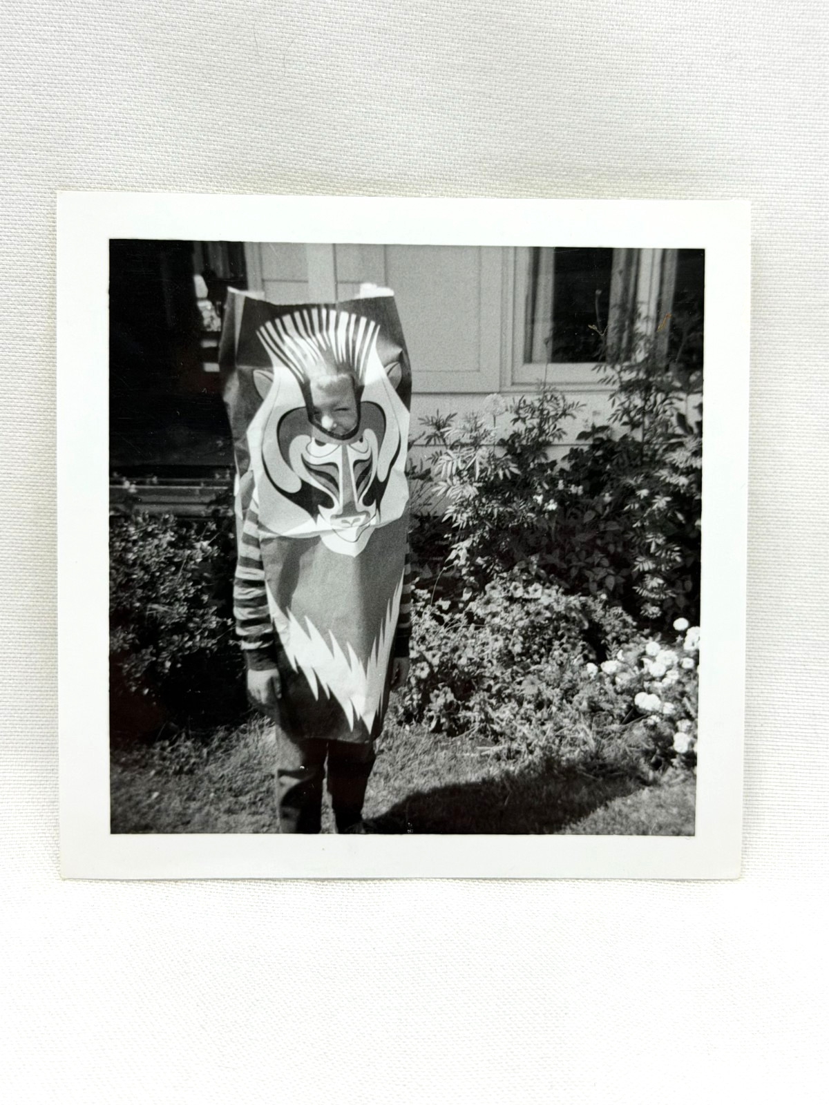 Weird Halloween Costume Strange Odd Vintage 1960\'s Photo Weird Halloween Costume Strange Odd Vintage 1960\'s Photo