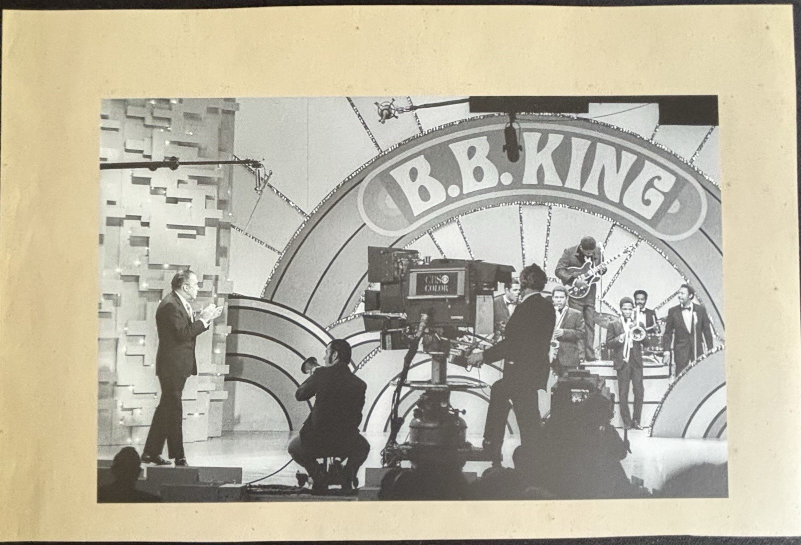 Book Clipping Photo B B King Ed Sullivan Show 1970