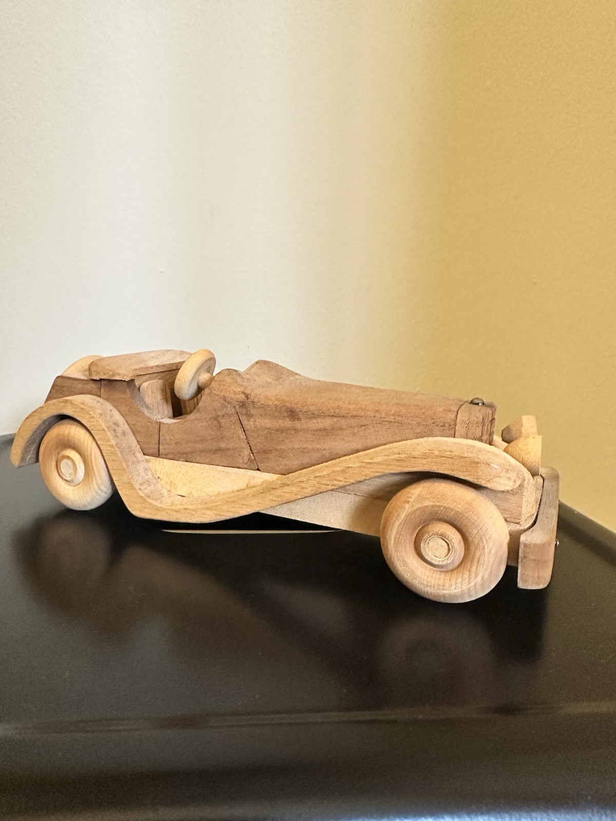 1936 Jaguar SS100 Wooden Car