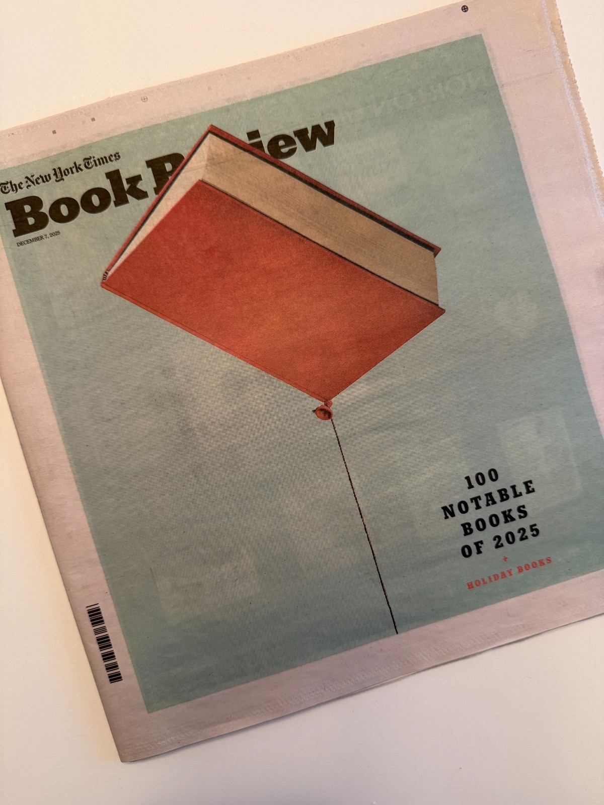 New York Times Book Review 100 Notable Books of 2025 NEW
