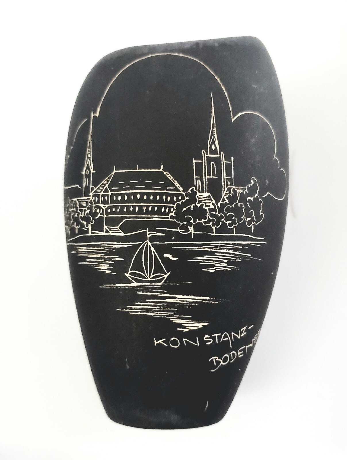 Vintage Konstanz Bodeness German Germany Souvenir 4 1/2\