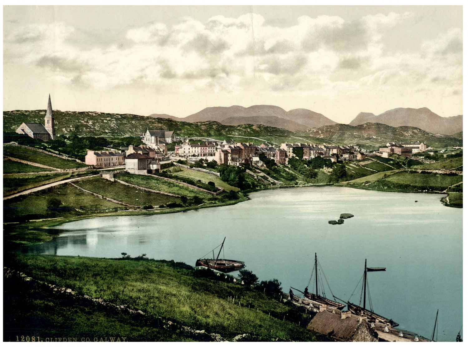 Ireland, Co. Galway. Clifden. Vintage PZ Photochromic, Photochromic, Vintage 