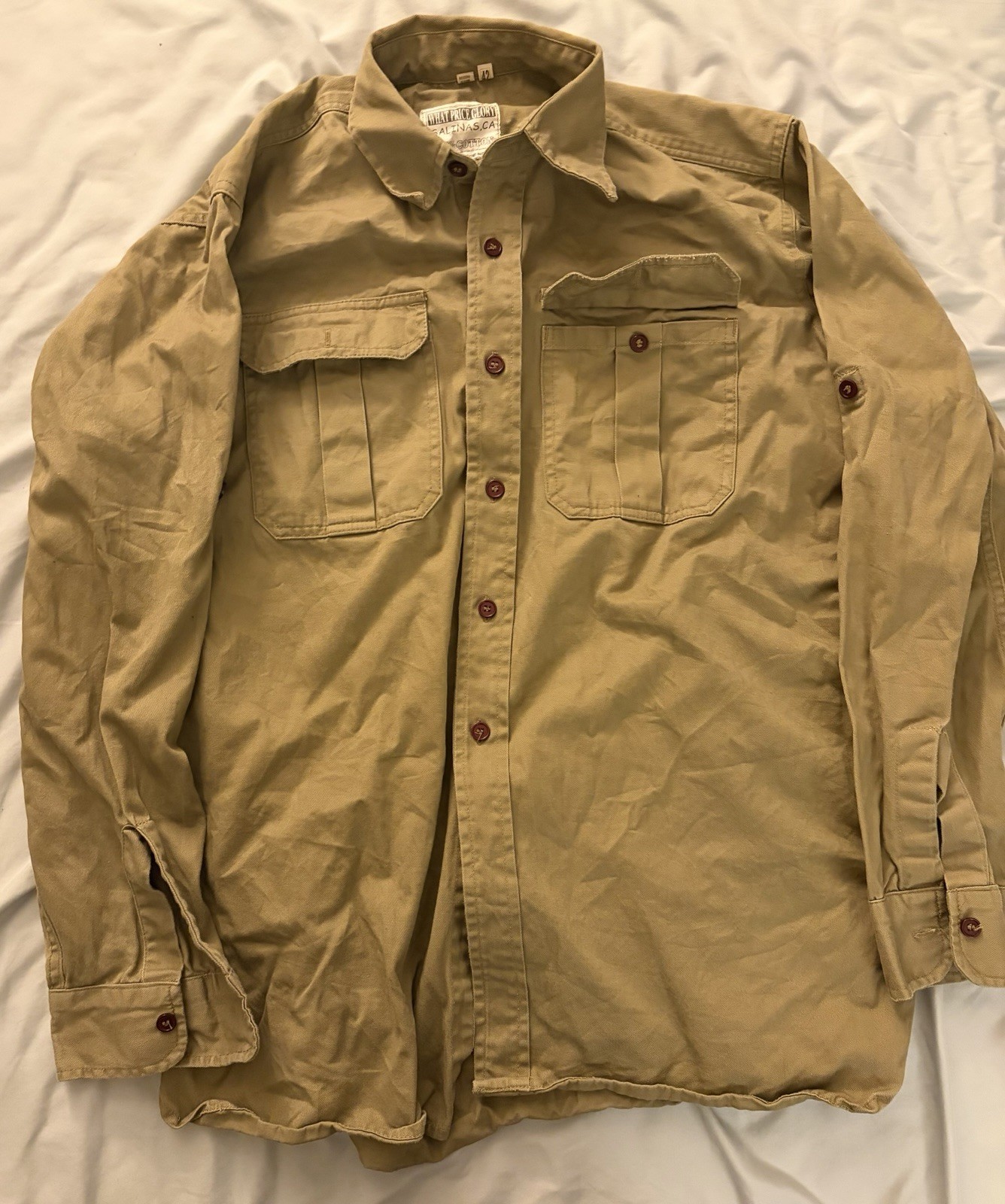 WW2 Canadian Army Khaki Drill Field Shirt WAPG WW2 Canadian Army Khaki Drill Field Shirt WAPG