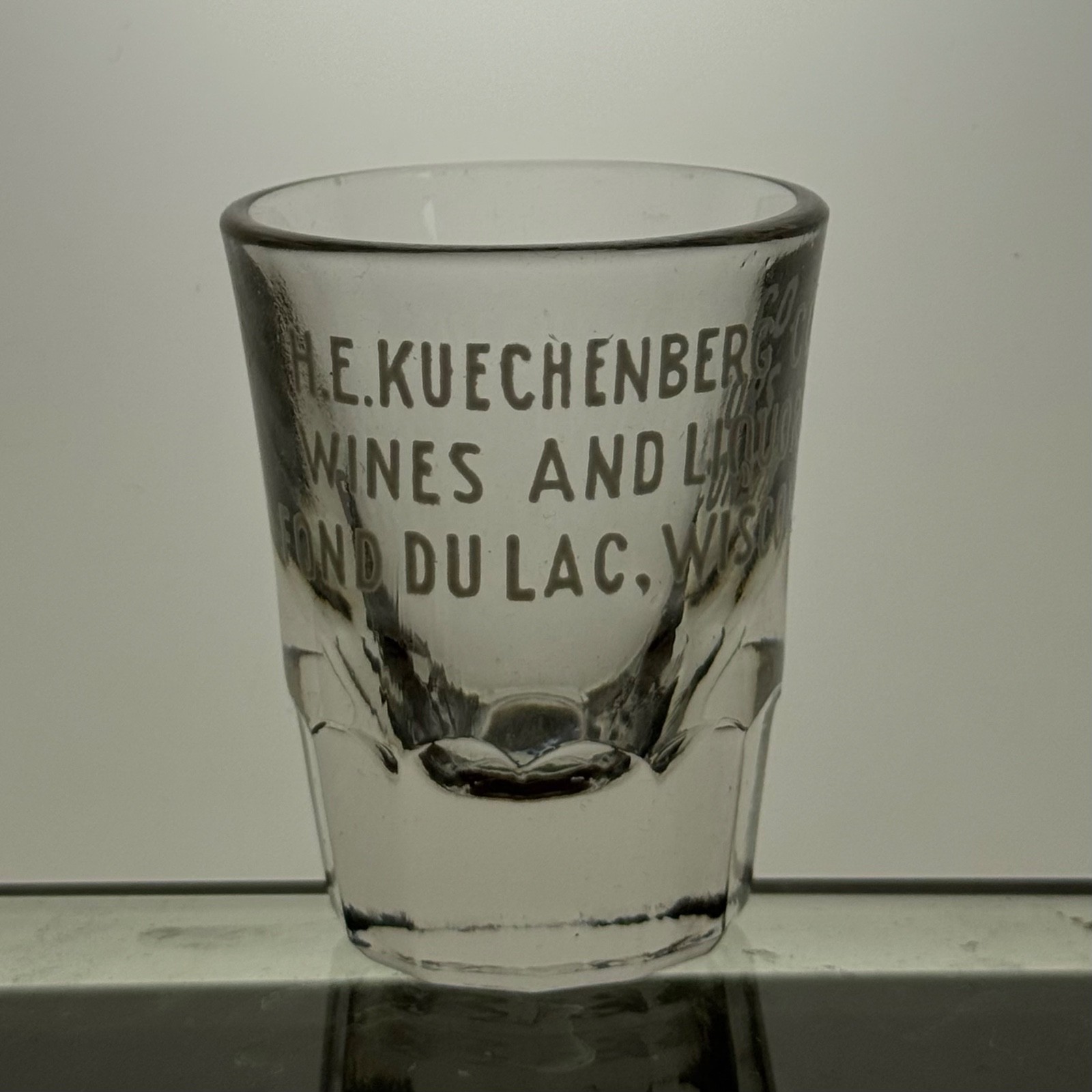 “ H.E. Kuechenberg Wines And Liquor’s Fon Du Lac, Wisconsin” advertising shooter