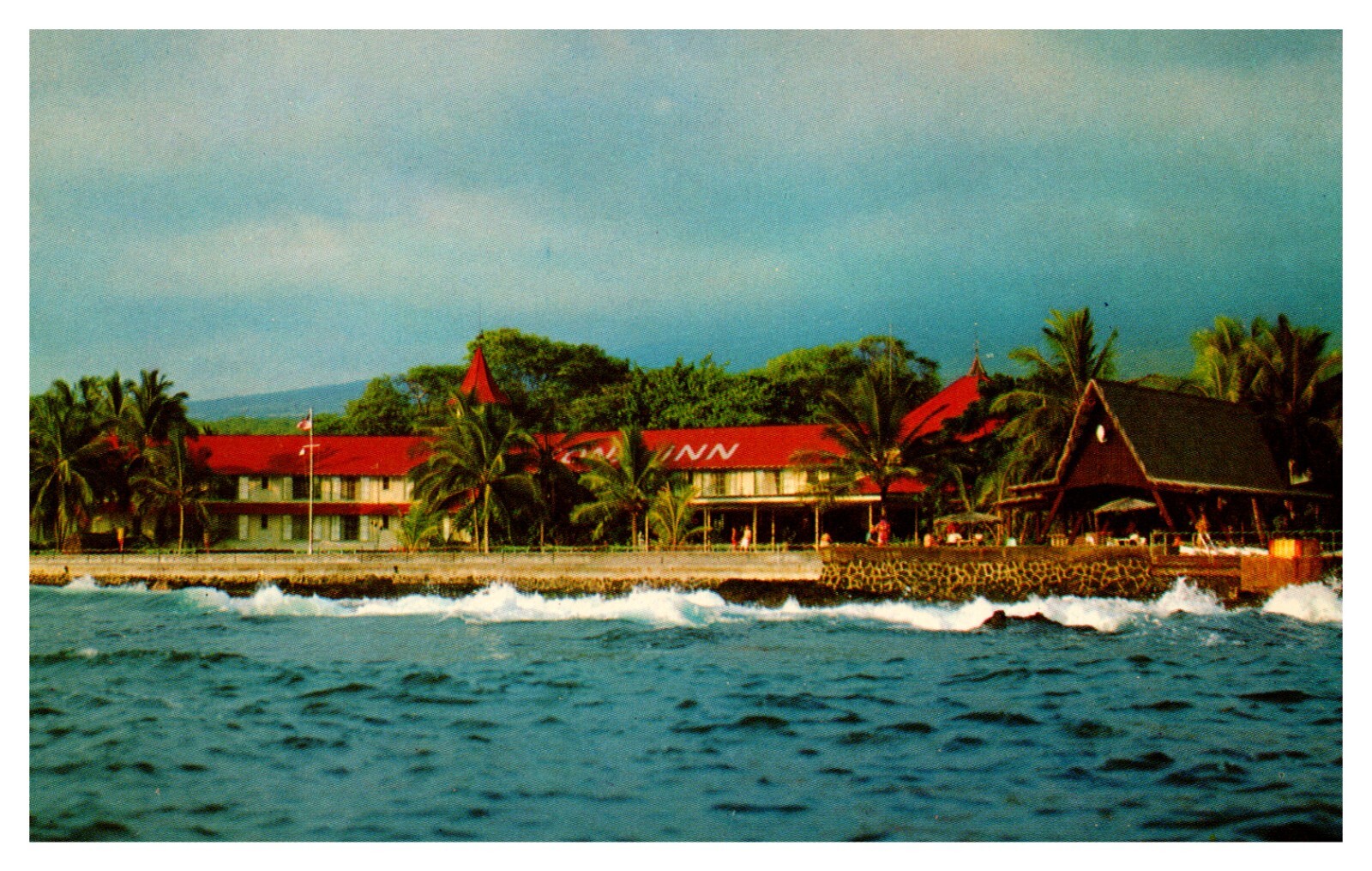 Kona Inn, Kailua-Kona, island of Hawaii   Postcard #224