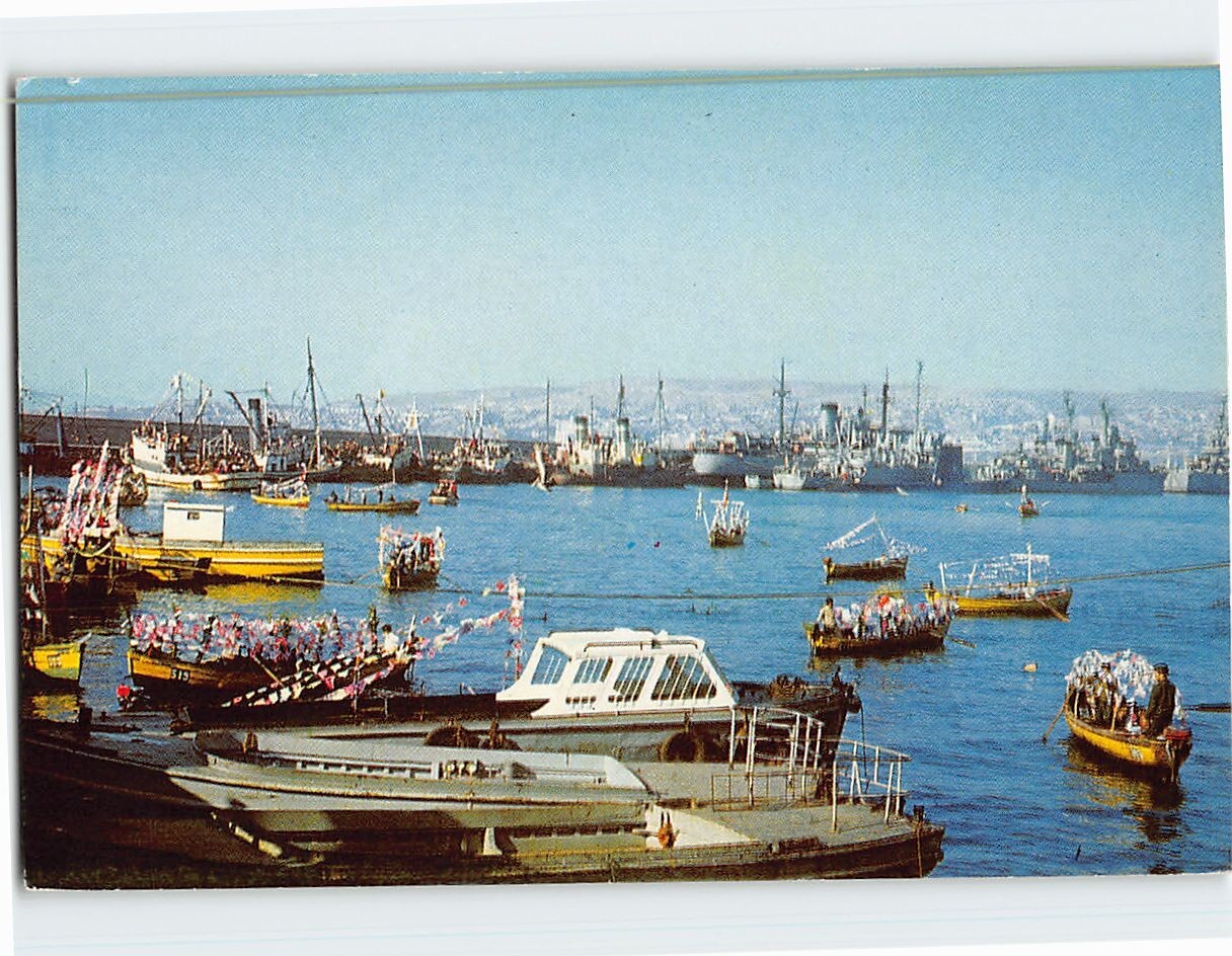 Postcard Val Paraiso Chile