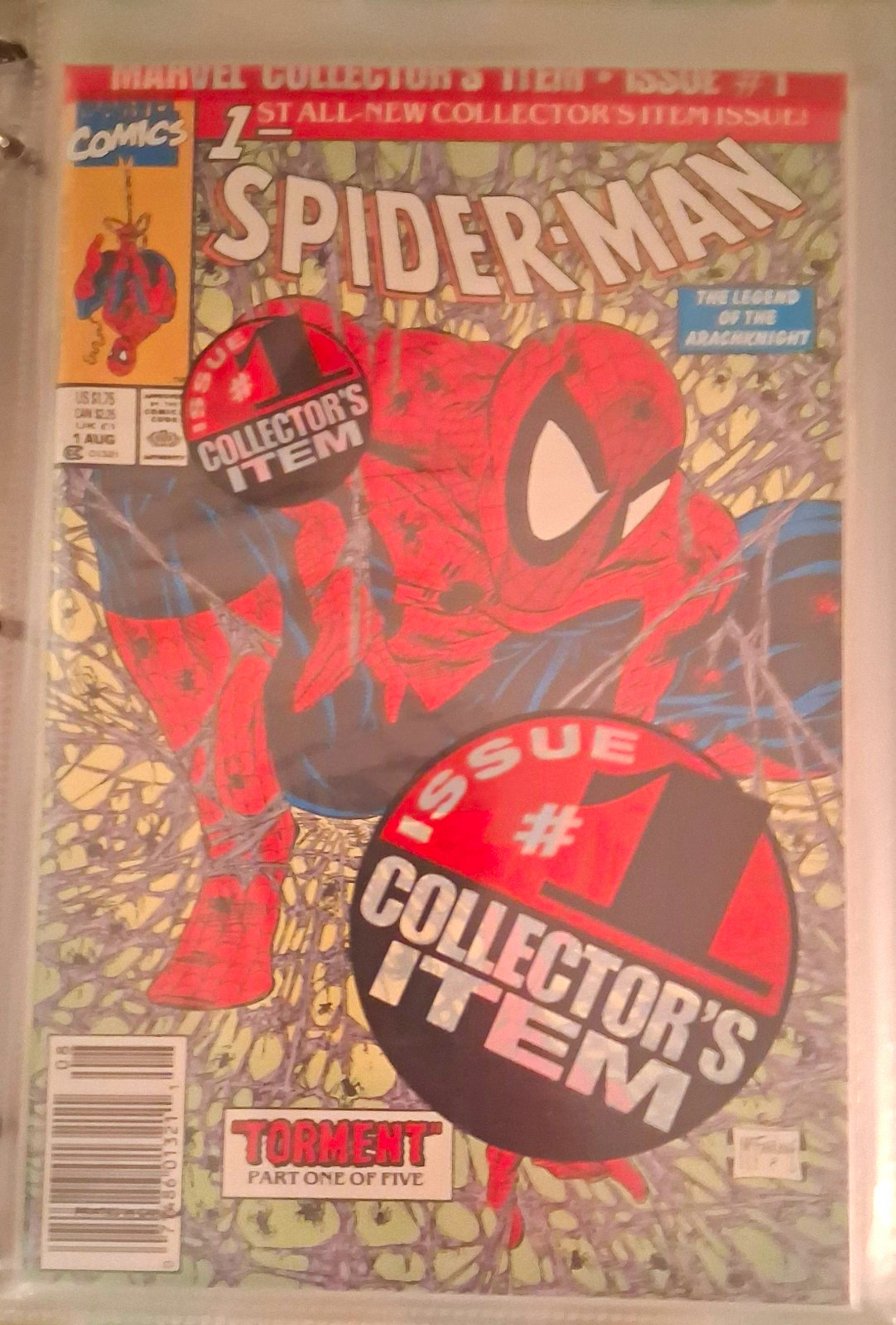 Marvel Spider-Man #1 -21. Full Todd McFarlane Run.