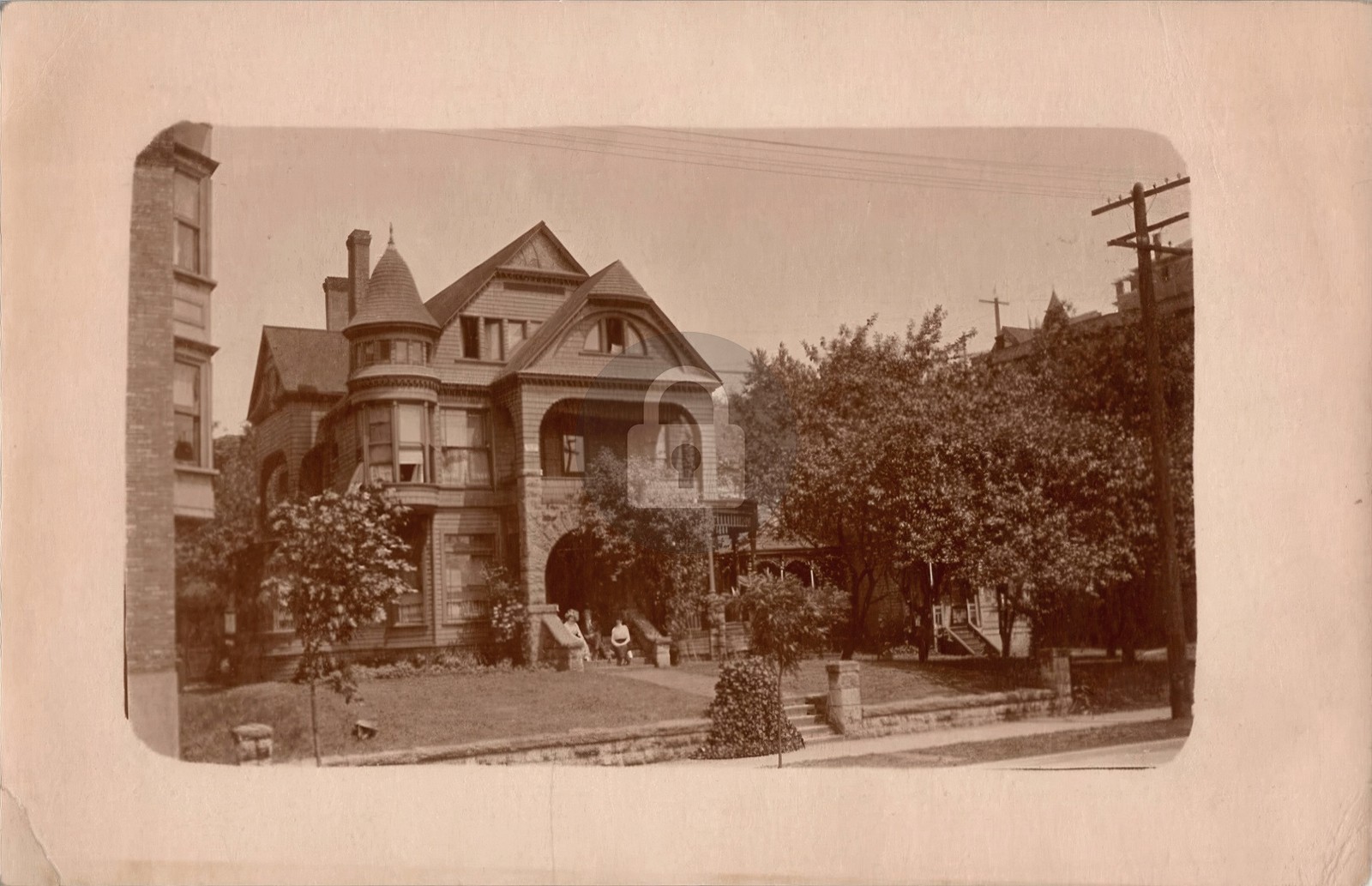 1900s Victorian Style House Seattle WA Aristo RPPC Photo Postcard COPY 1900s Victorian Style House Seattle WA Aristo RPPC Photo Postcard COPY