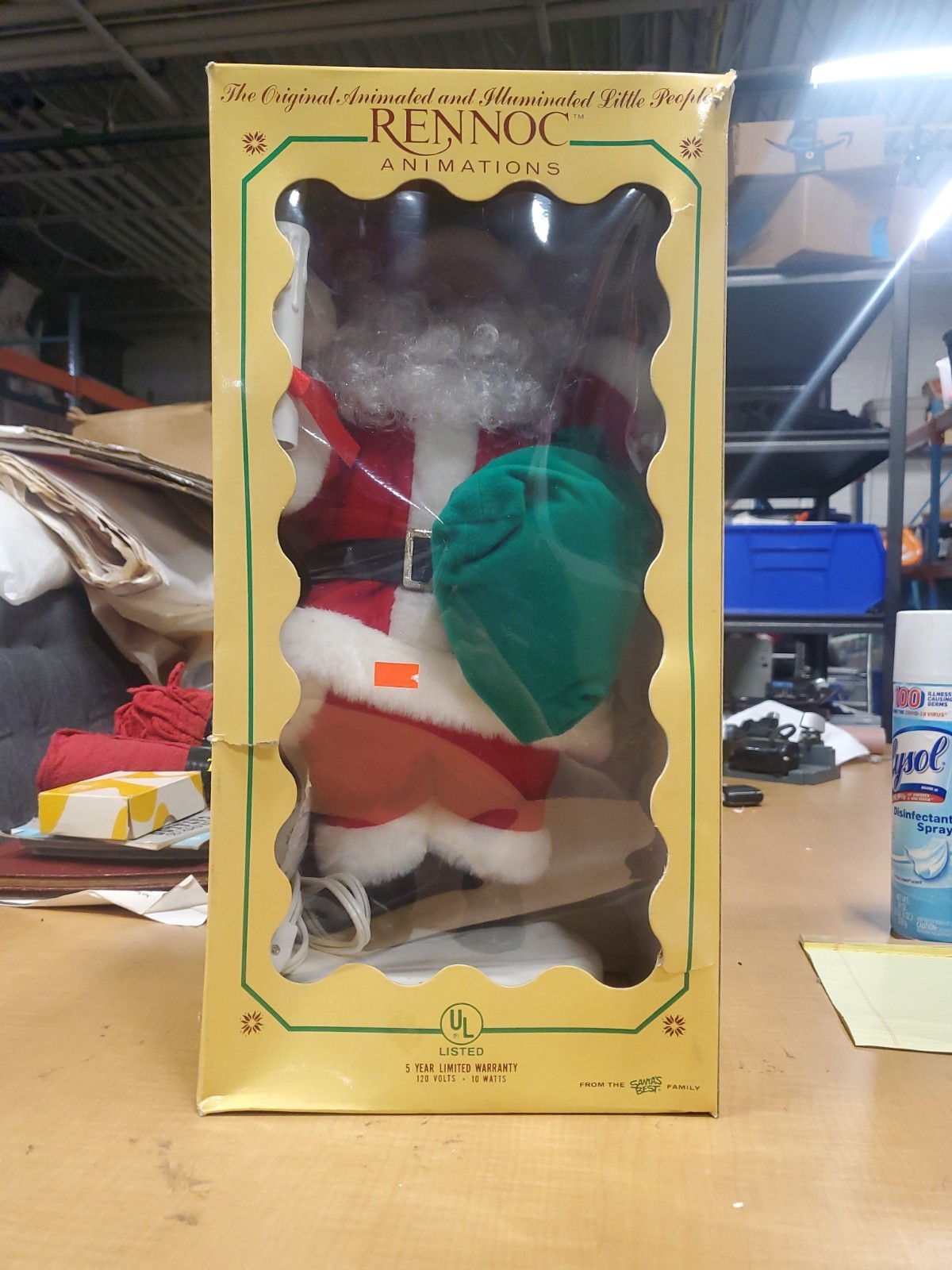 VTG Rennoc Animations Christmas Automated Movement Santa Motion