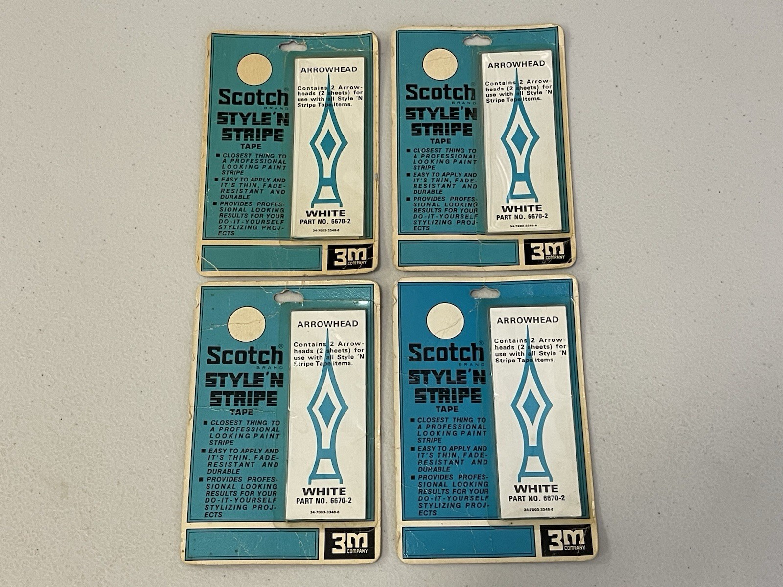 4 Vintage Scotch Style ‘N Stripe Tape Decal Pinstripe Motorcycle Rat Hot Rod NOS 4 Vintage Scotch Style ‘N Stripe Tape Decal Pinstripe Motorcycle Rat Hot Rod NOS