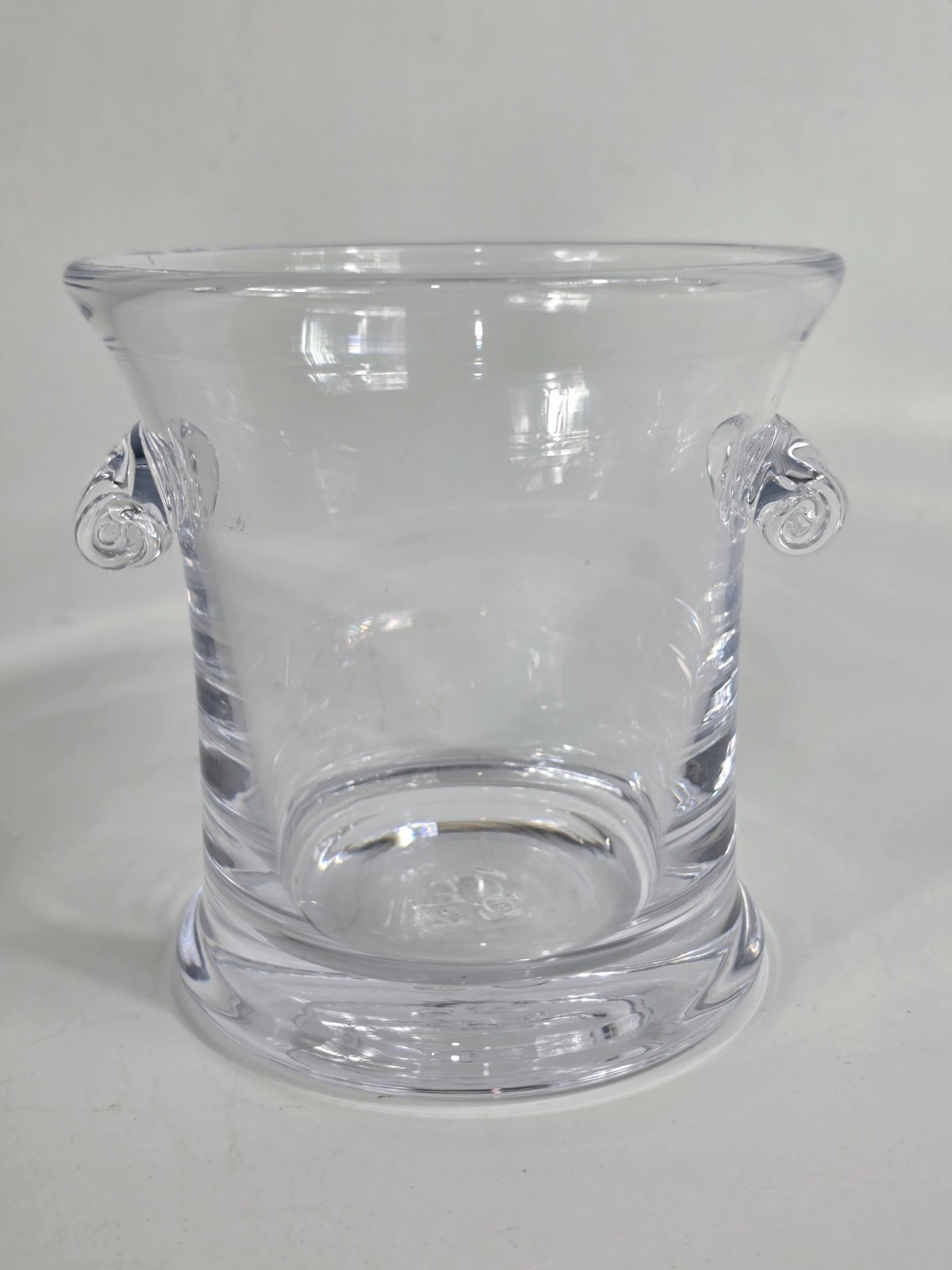 Vintage Simon Pearce Norwich Glass Crystal Cocktail Drink Ice Bucket 6.5
