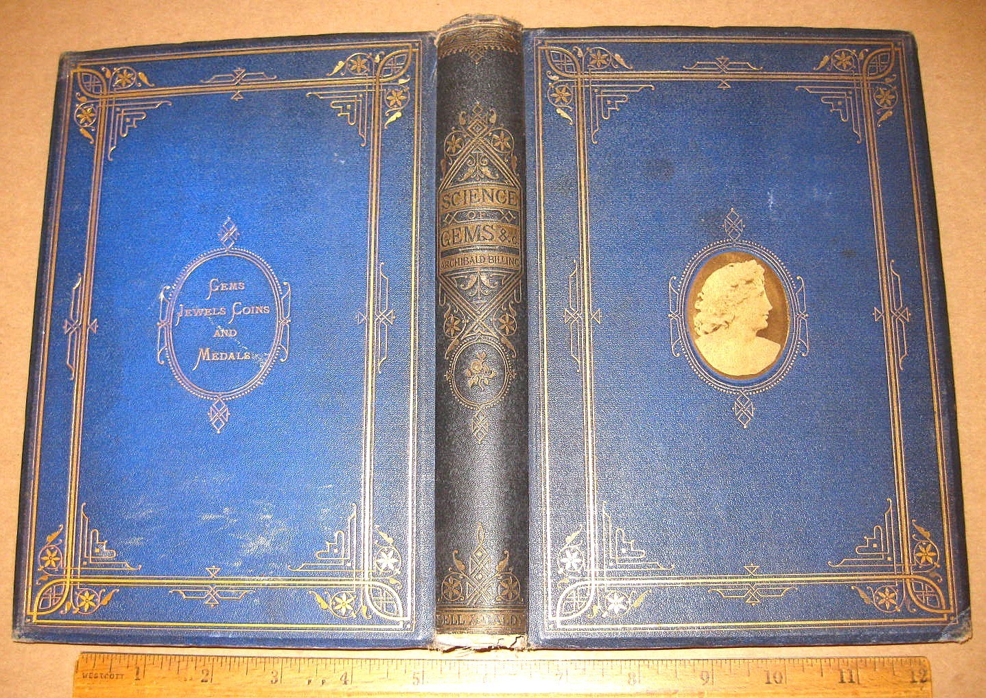 THE SCIENCE OF GEMS JEWELS COINS & METALS ANCIENT & MODERN by Billing 1867