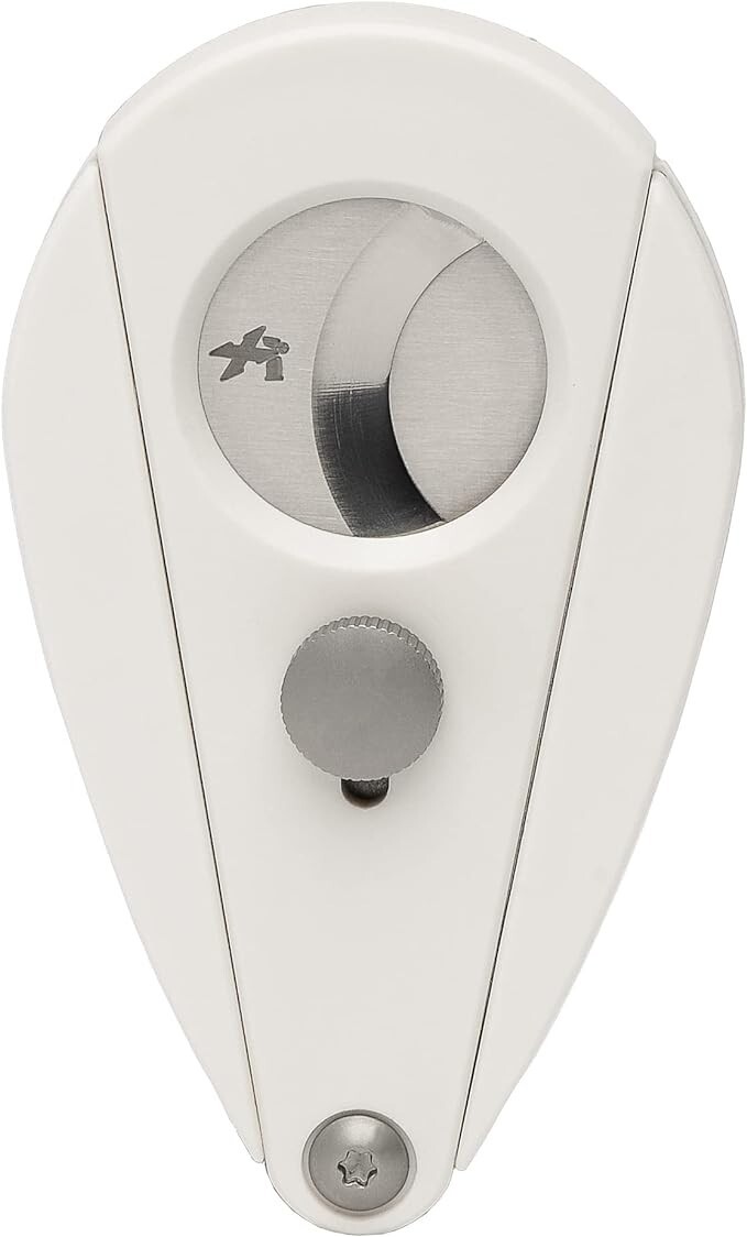 Xikar Xi2 Cigar Cutter with 440 Stainless Steel Blades, Pearl White Xikar Xi2 Cigar Cutter with 440 Stainless Steel Blades, Pearl White