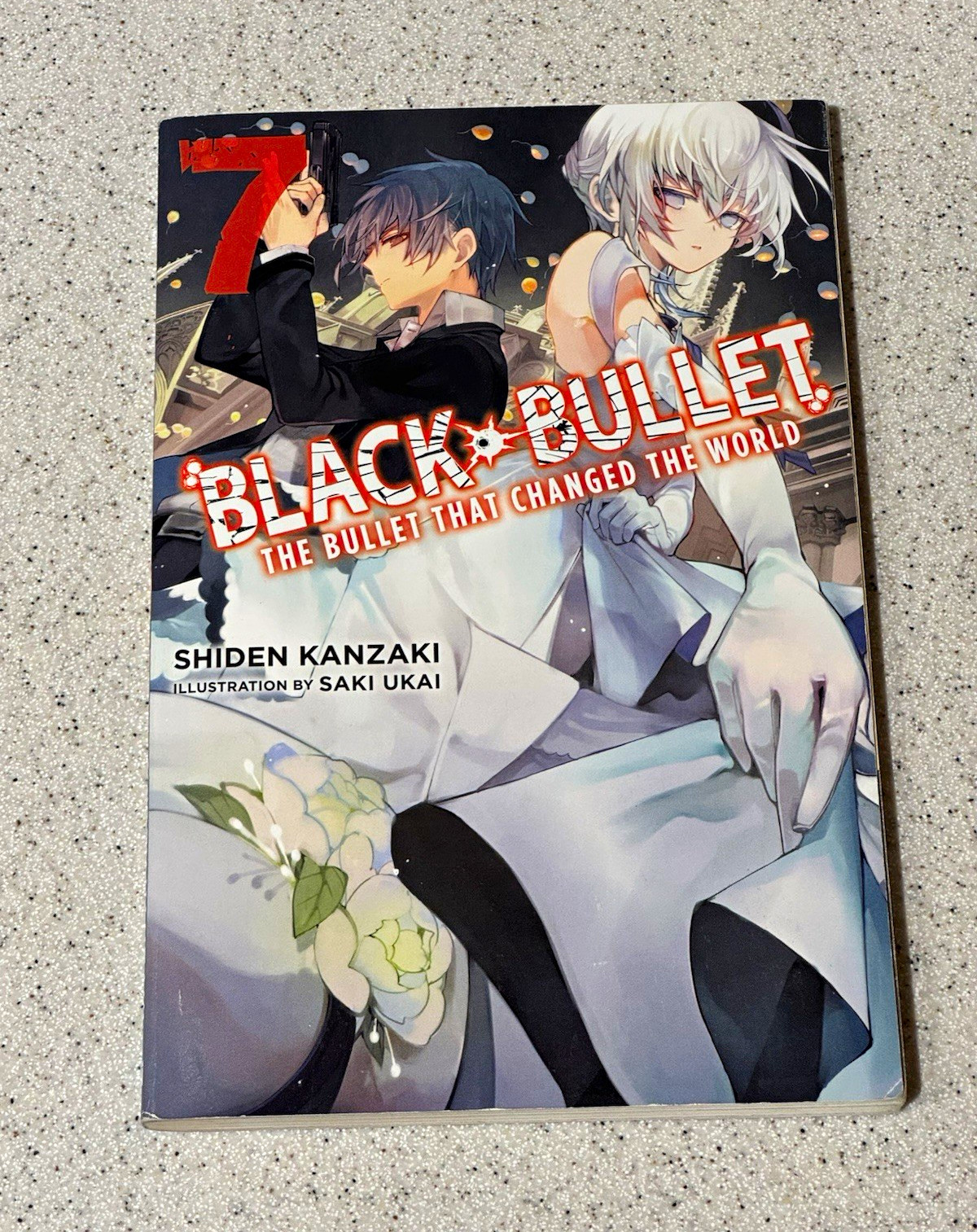 Black Bullet Vol 7 Light Novel Yen Press Trade Paperback English Rare OOP