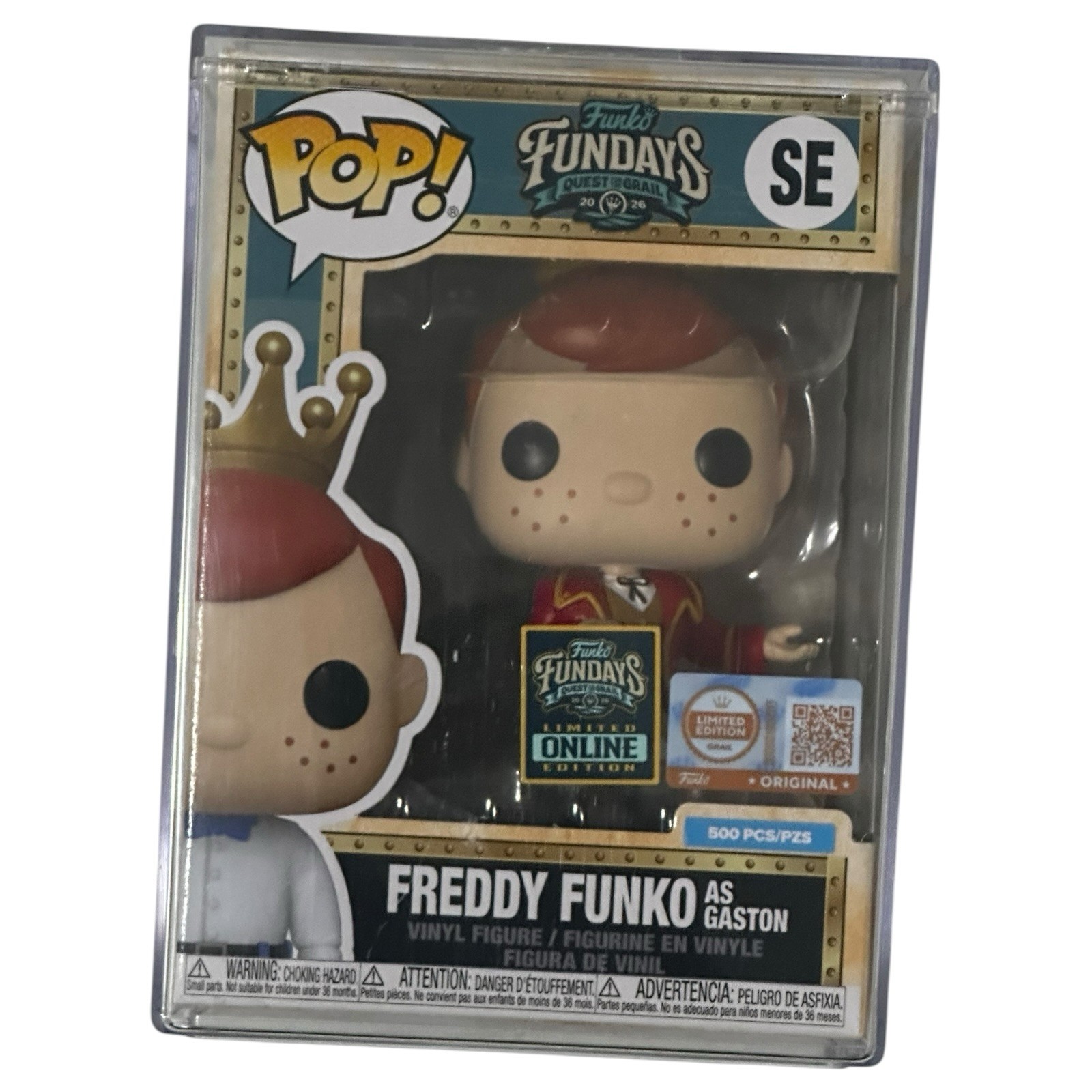 SEALED Funko Pop FunDays 2026: FREDDY FUNKO as GASTON LE 500 pcs SDCC 2026