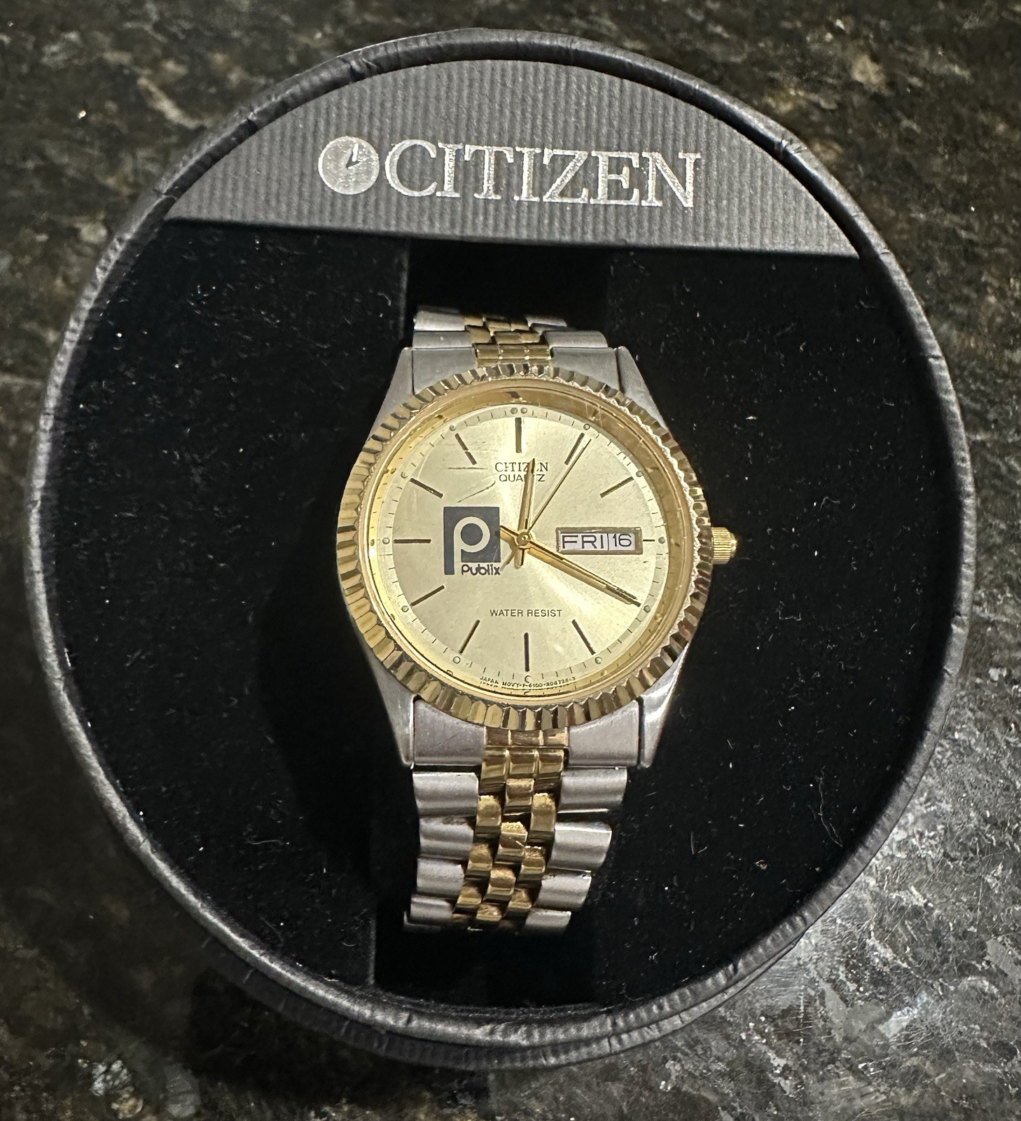 Publix Citizen Watch w/Half Case Untested Publix Citizen Watch w/Half Case Untested