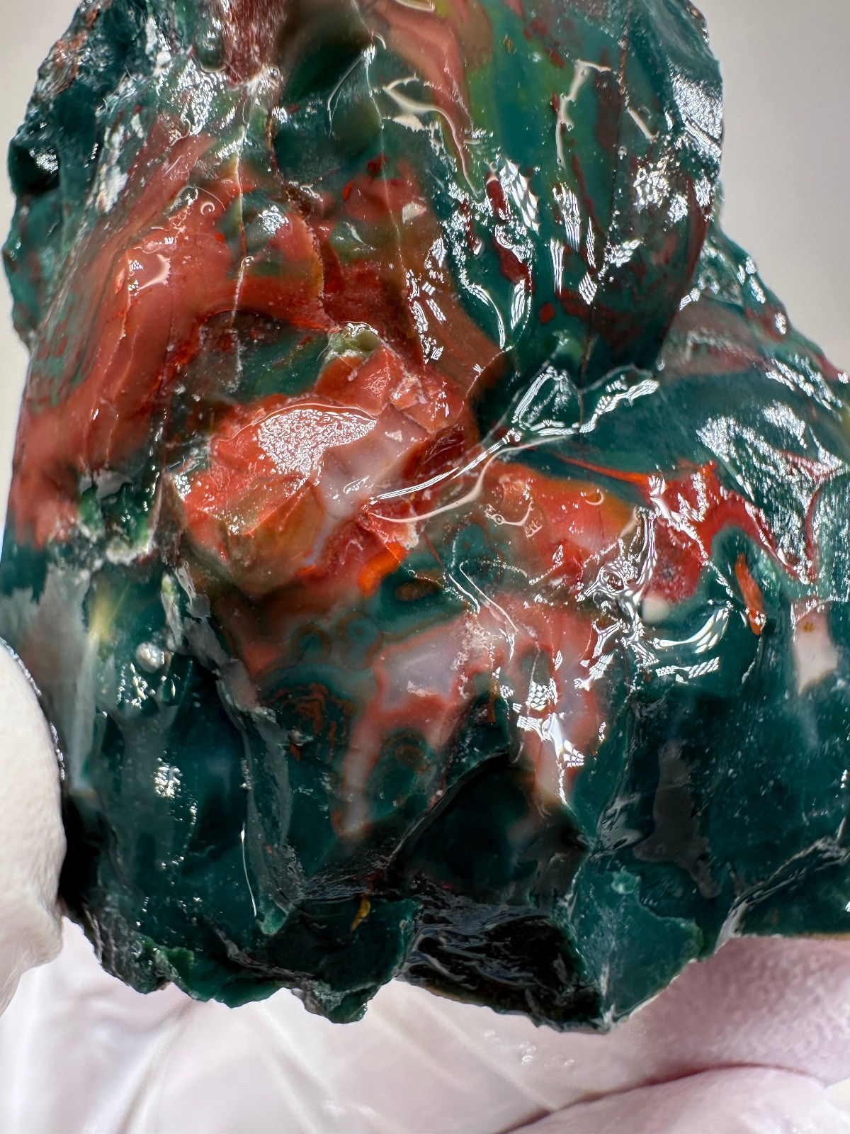 PREMIUM SPECIMEN__RARE Idaho Sunset Jasper / Agate Rough - Lemhi County, Idaho