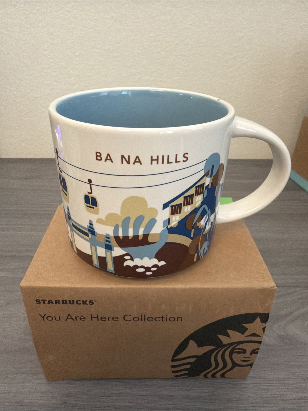 Starbucks You Are Here Ba Na Hills Vietnam Collection Coffee Mug 14oz New In Box