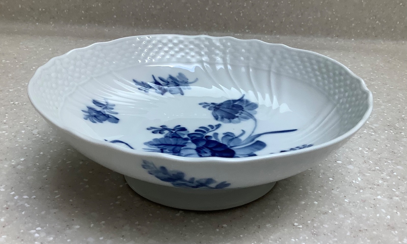 Royal Copenhagen Blue Flowers Compote Footed Bowl 10/ 1532
