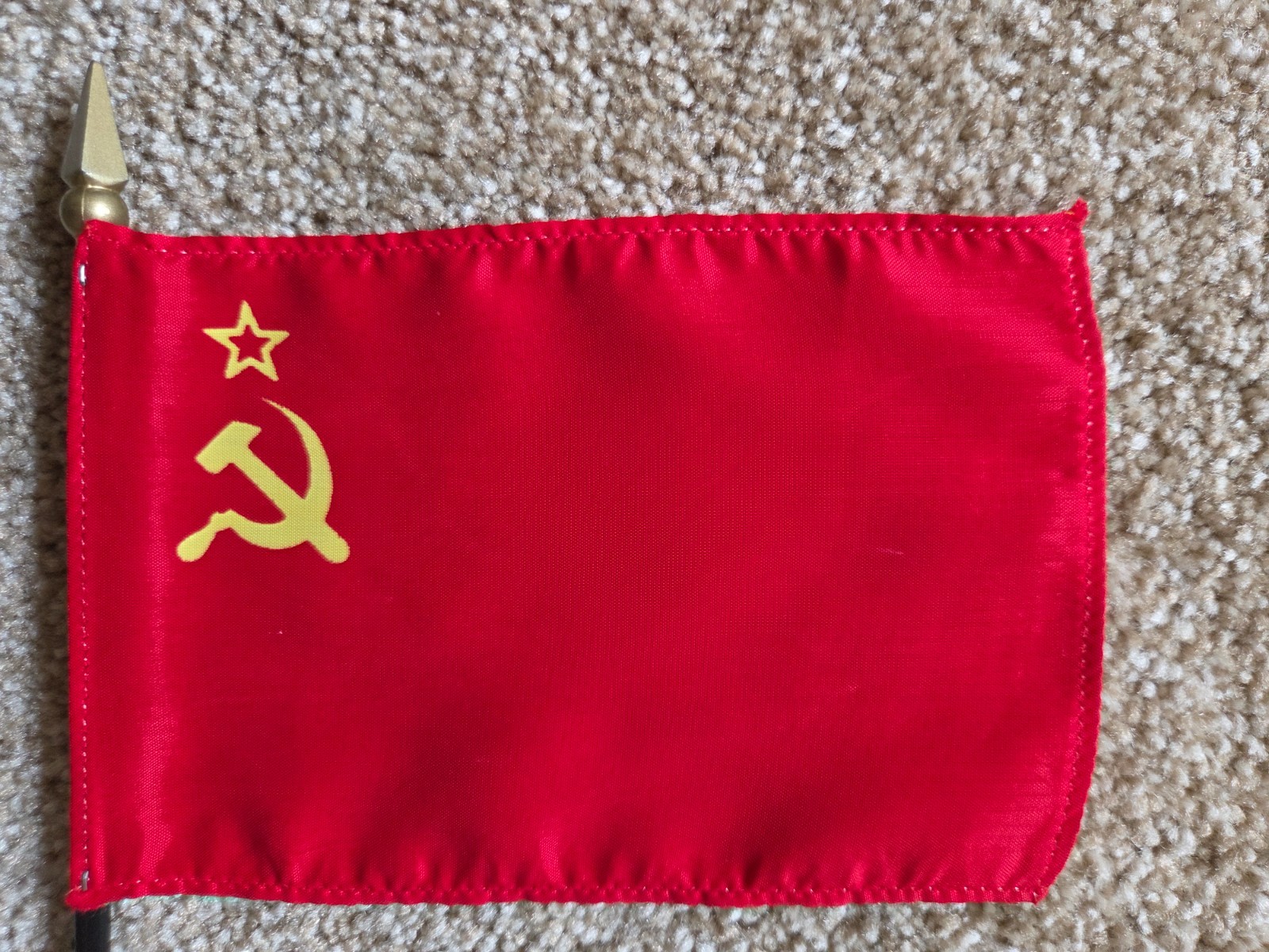SOVIET UNION USSR FORMER FLAG 1955-1991 NEW OLD STOCK ORIGINAL VINTAGE FLAG