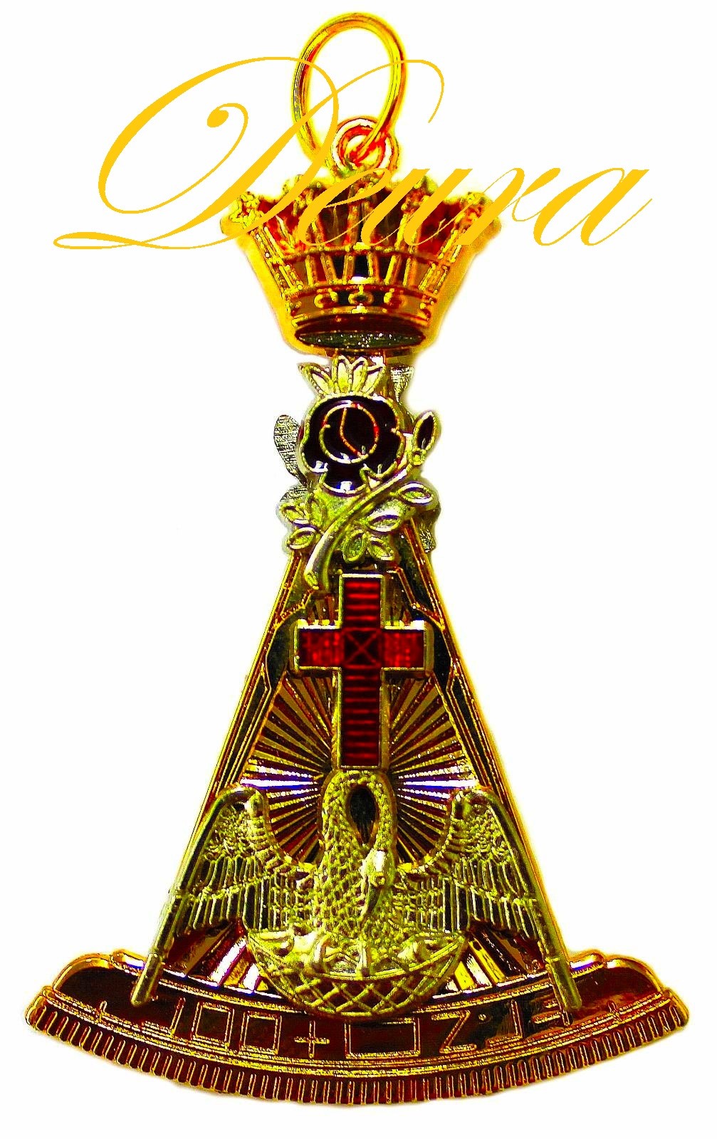 Masonic Knight of the Rose Croix 18th Degree Jewel Scottish Rite Masonry