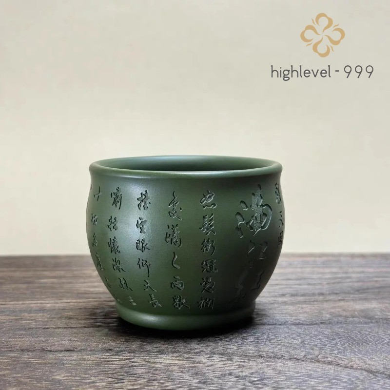 180ml Traditional Yixing Purple Clay Handmade Teacup Tea-tasting Cup Master Cup