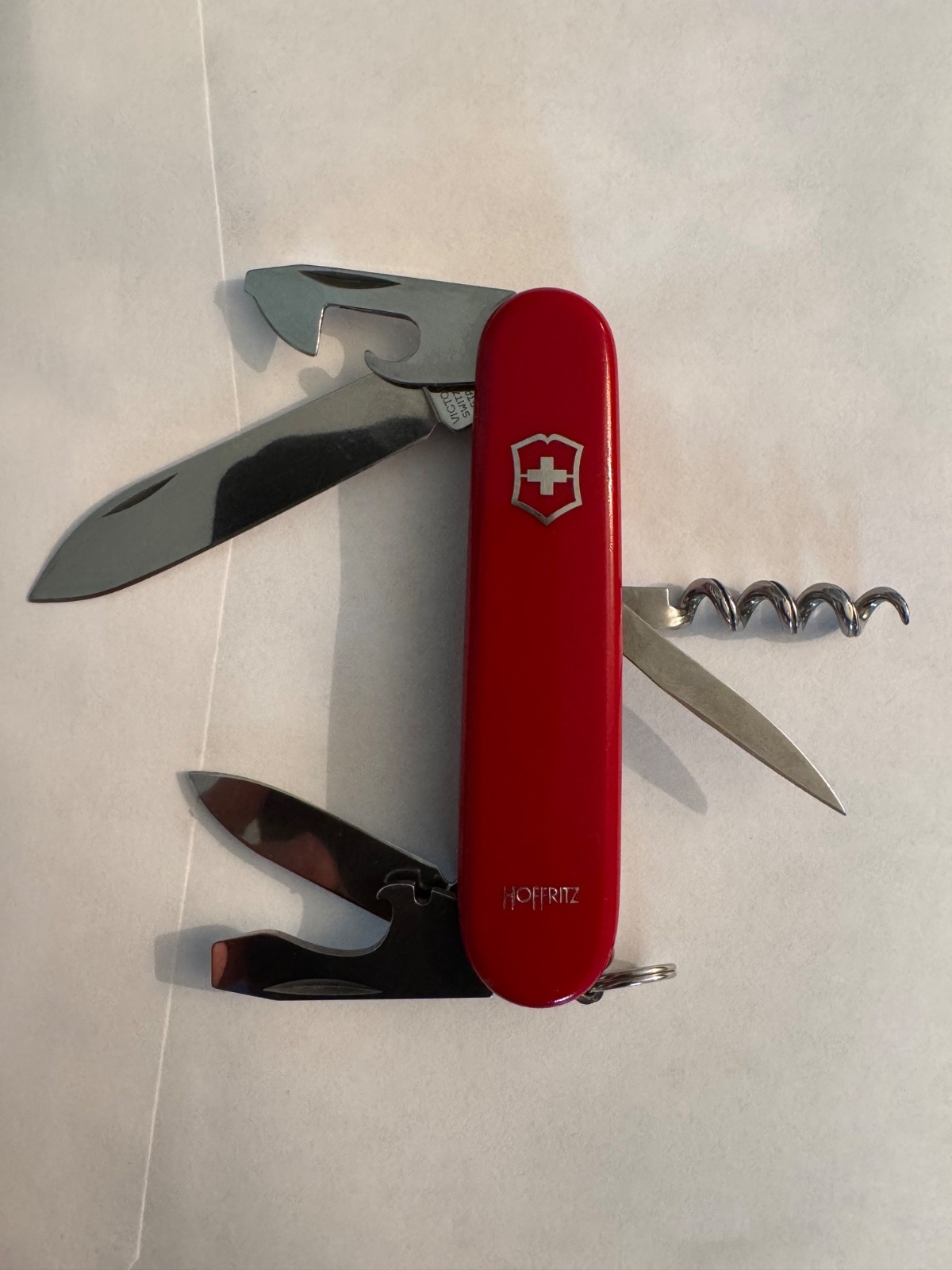 Vintage 1983 Hoffritz Victorinox Swiss Army Knife-Standard/Spartan