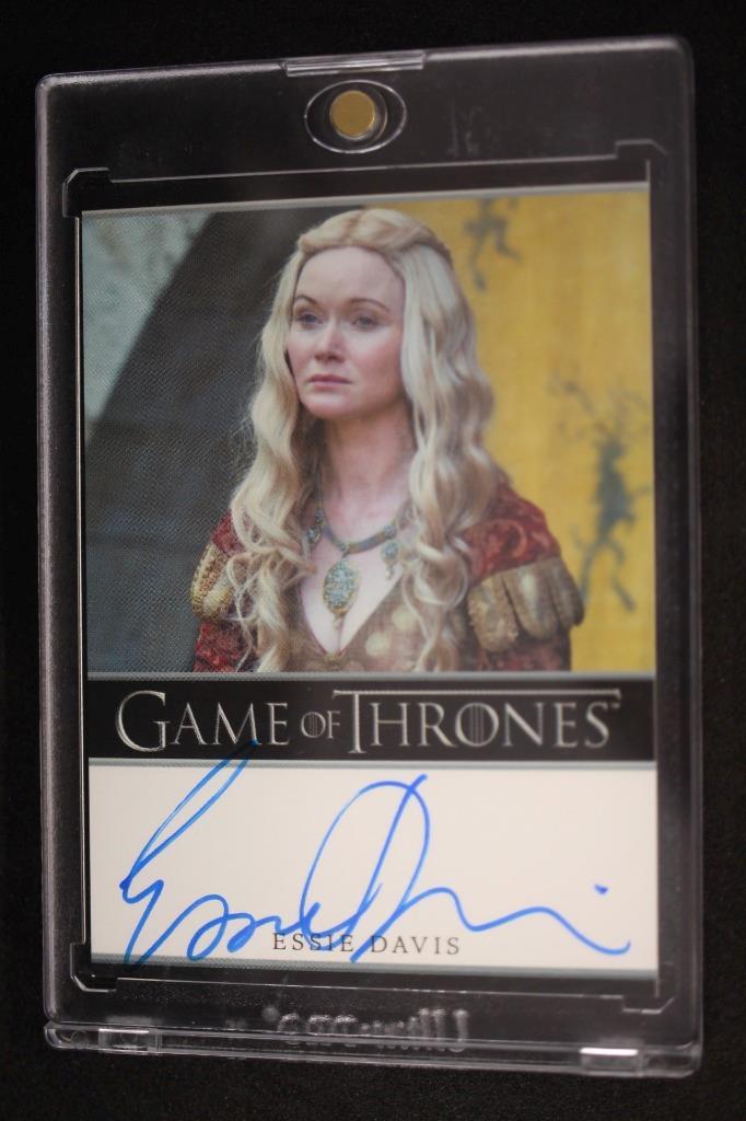 2018 Rittenhouse GAME OF THRONES Season 7 Essie Davis AS LADY CRANE AUTO