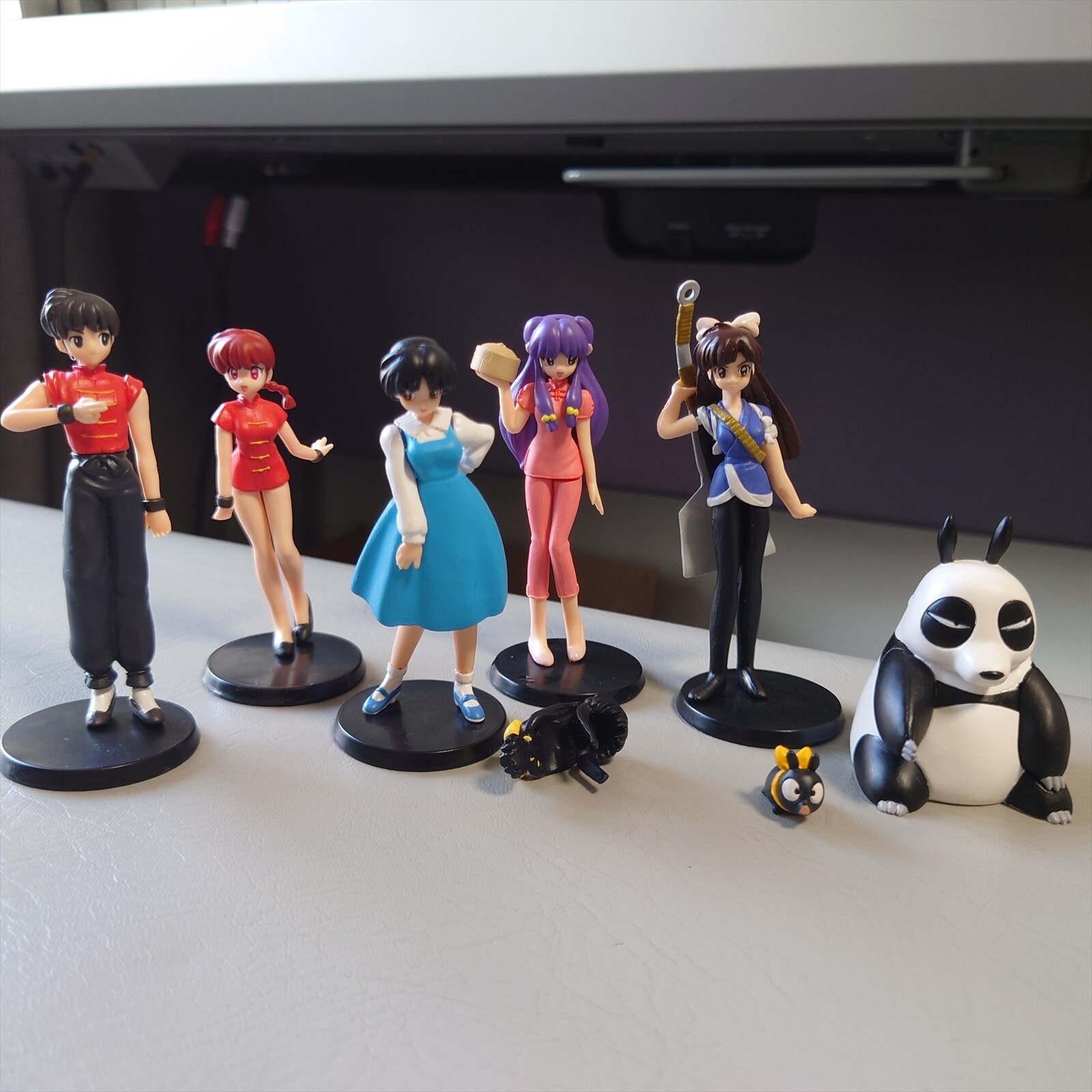 Ranma 1/2 Ranma (Girl) Ranma(Boy) Akane Ukyo Shanpou Genma P-chan figure