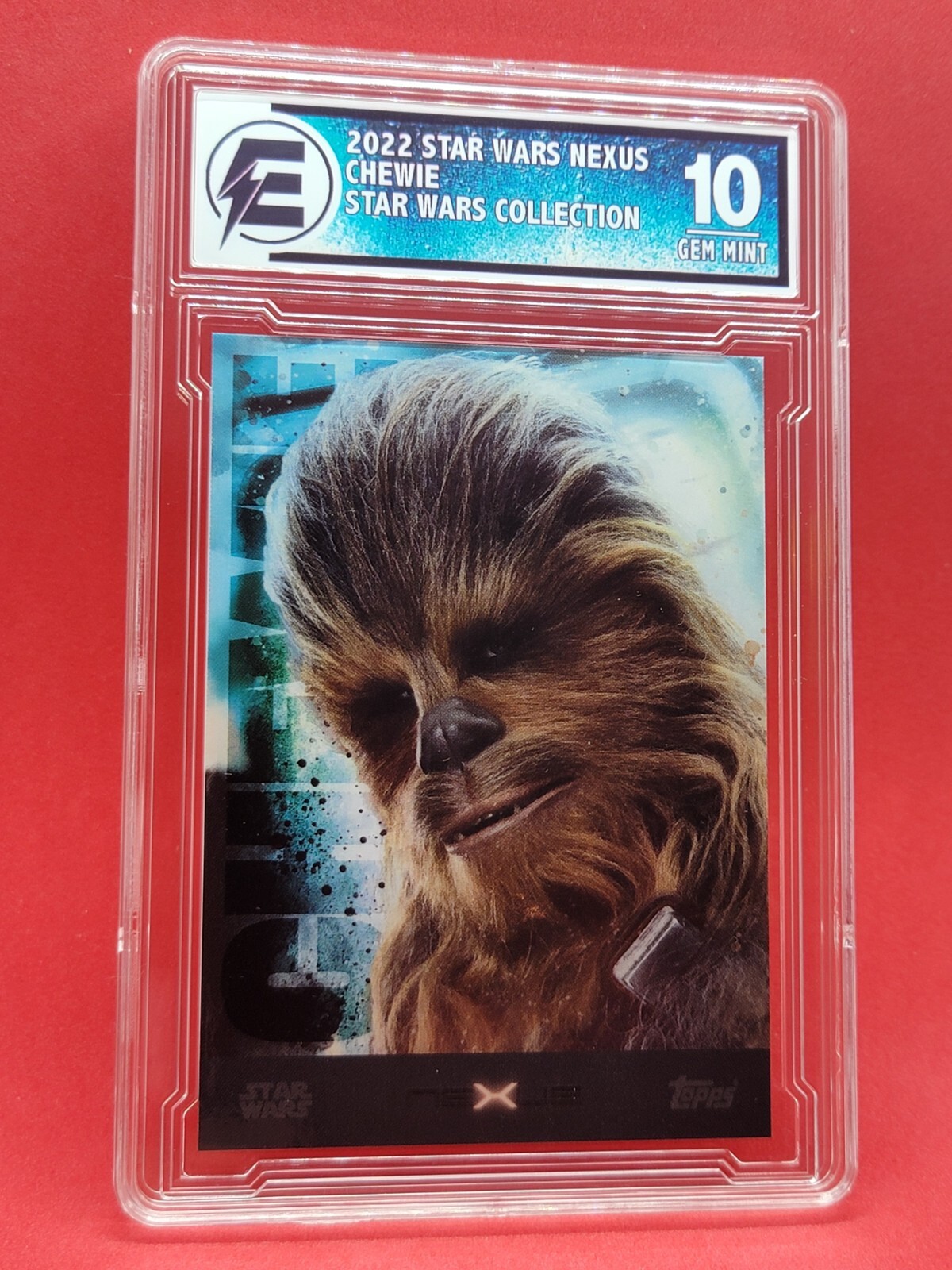 2022 Topps X Nexus UK Star Wars Chewbacca Chewie EGC 10 6~f