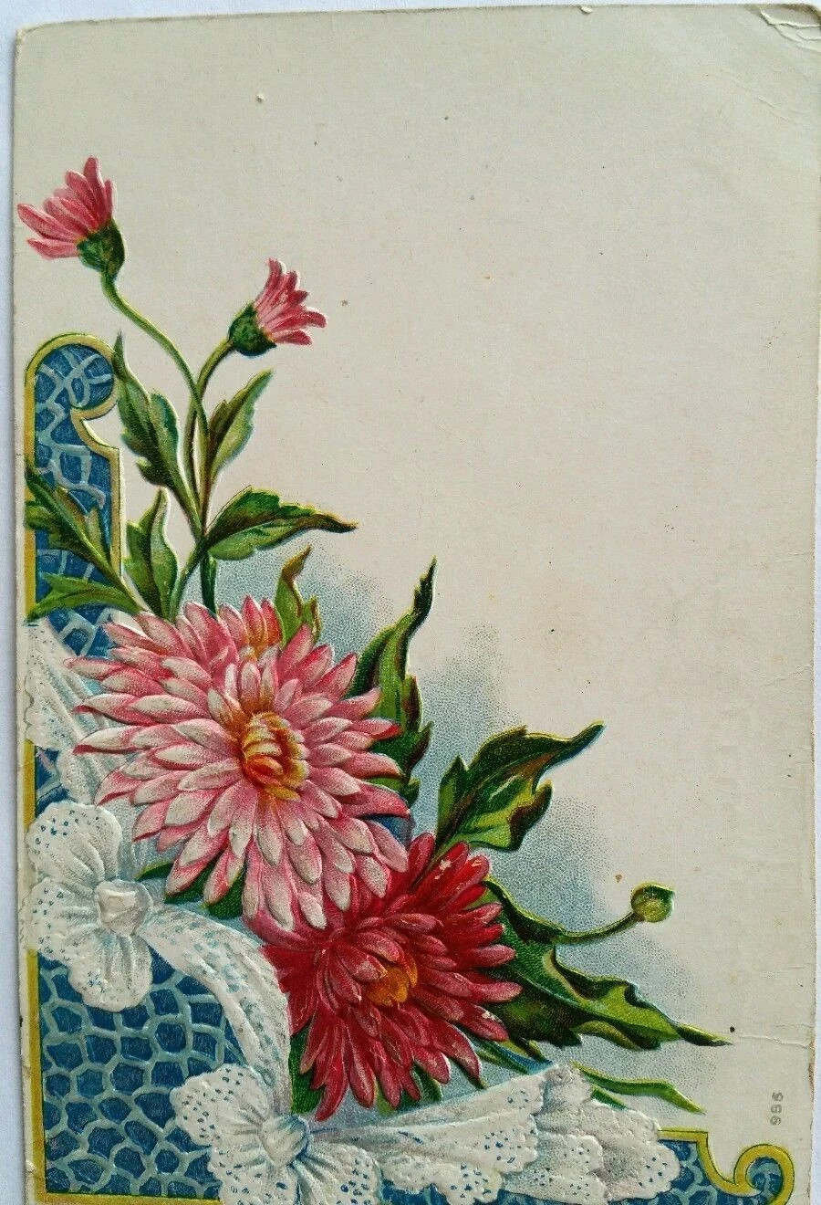 ANTIQUE POSTCARD 1 CENT STAMPED RAISED DESIGN 1909 USA ANTIQUE POSTCARD 1 CENT STAMPED RAISED DESIGN 1909 USA