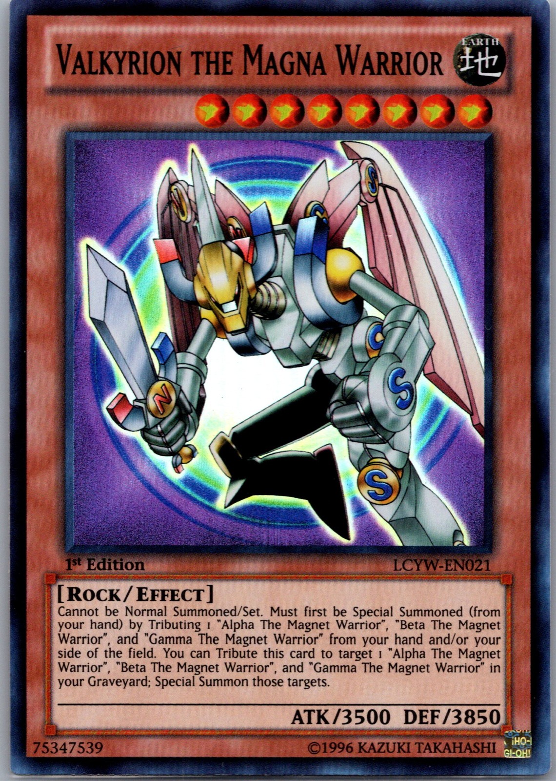 Stairway to the Destined Duel #SDD-001 Valkyrion the Magna Warrior