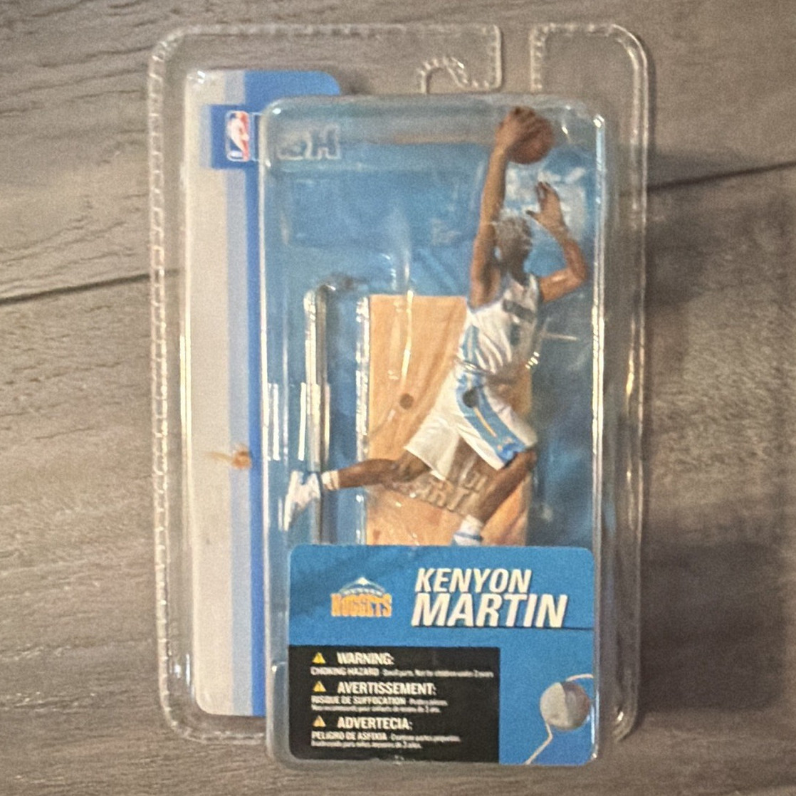 Starting Lineup Kenyon Martin NBA Denver Nuggets Basketball Figure Sealed