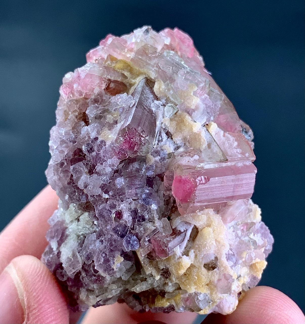 174 Carat Pink Tourmaline Crystal Specimen From Afghanistan