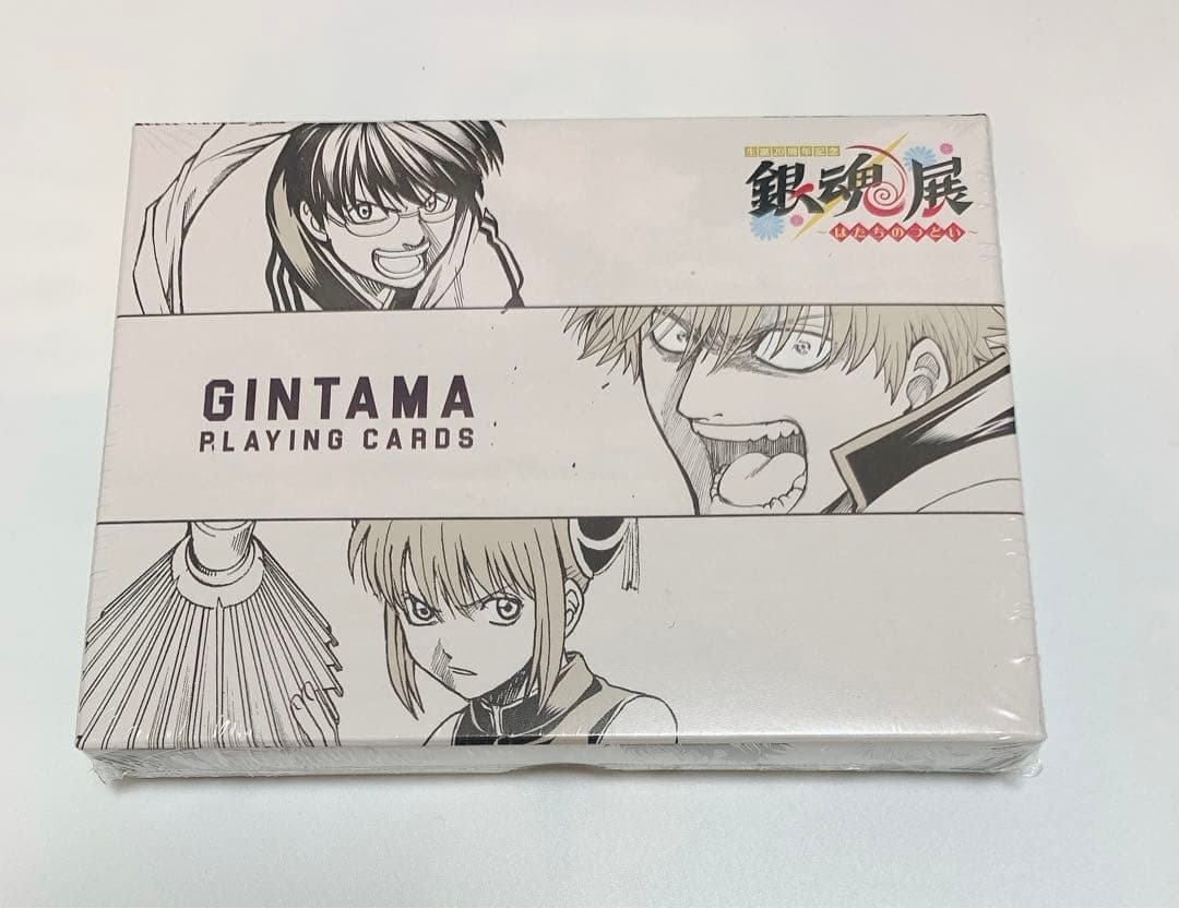 New Gintama Exhibition Playing Cards japan 20th AnniversaryJapan Limited