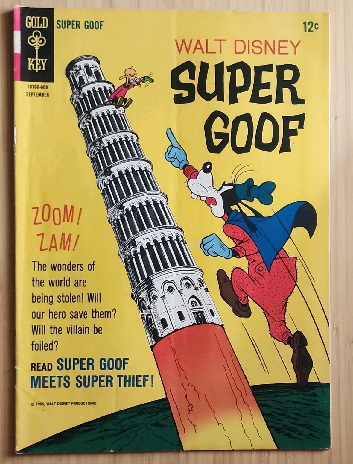 1966 Gold Key Walt Disney Super Goof #4