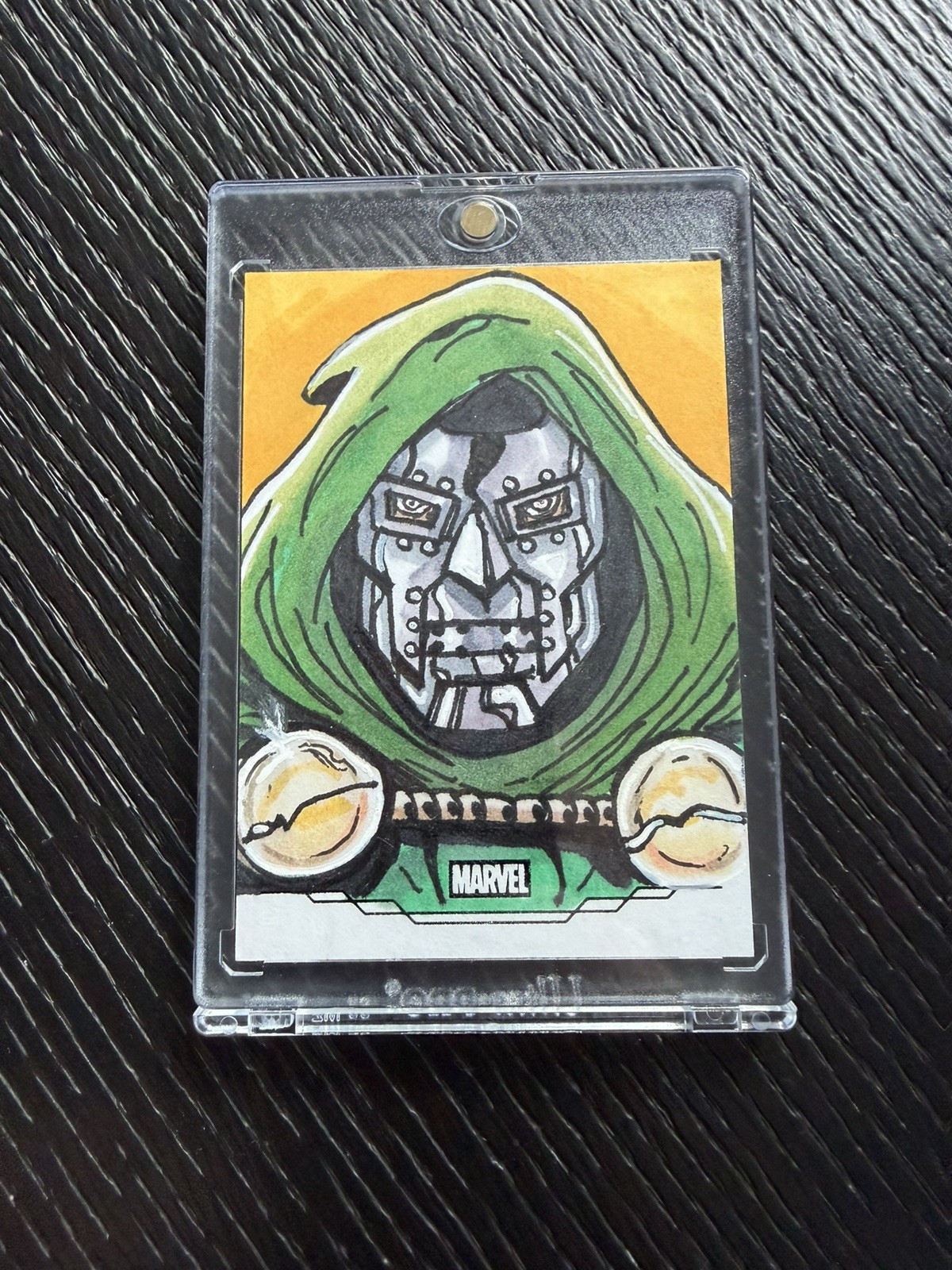 2025 Topps Chrome Marvel Sketch 1/1 Doctor Doom 