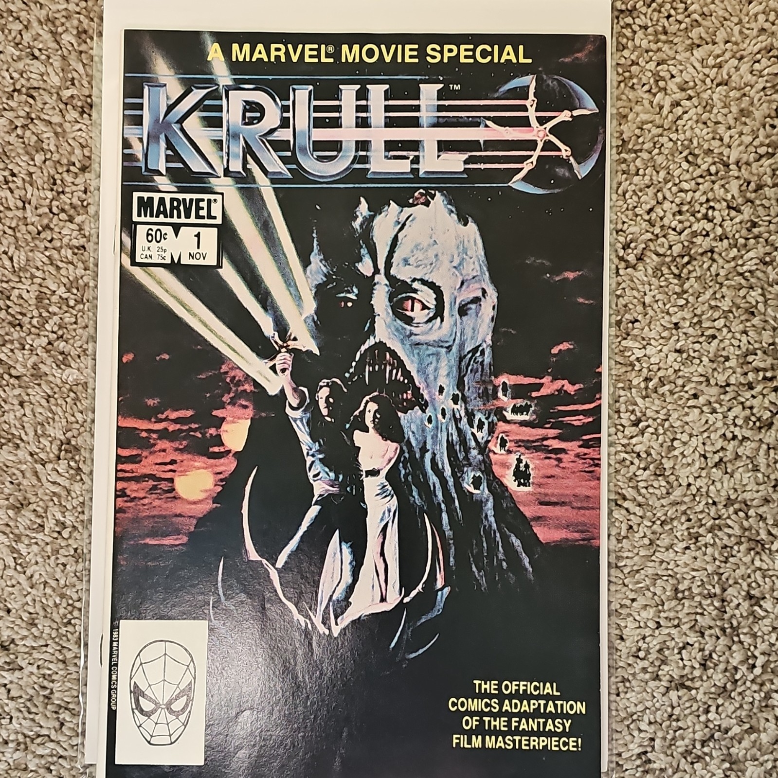 Marvel Comics Krull Movie Special Comic Book Single Issue #1 1983 Bronze Age