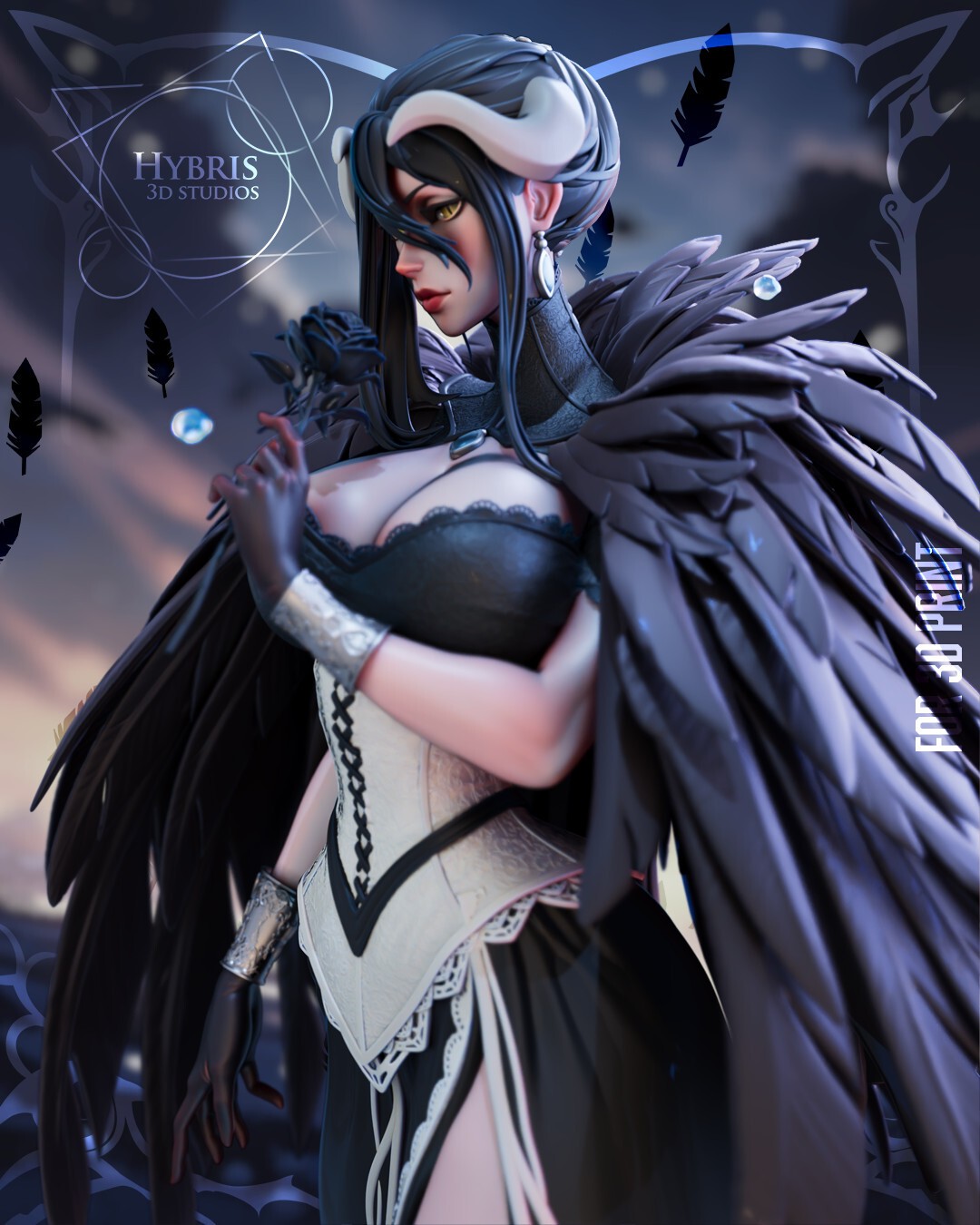 1:8 Albedo Overlord UNPAINTED High Quality Garage Kit