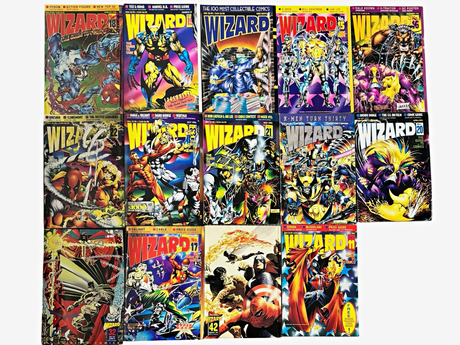 Wizard: The Guide to Comics Issue #21 1993 Feb/May/Jul Collectors Edition