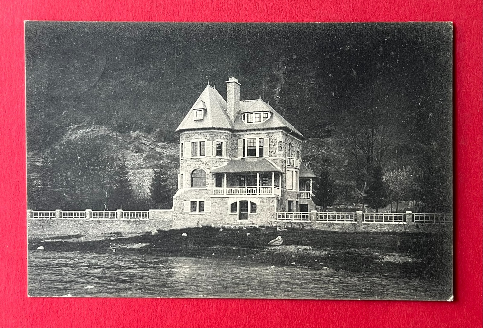Postcard Aywaille in Belgium 1915 Beau Rivage (132238