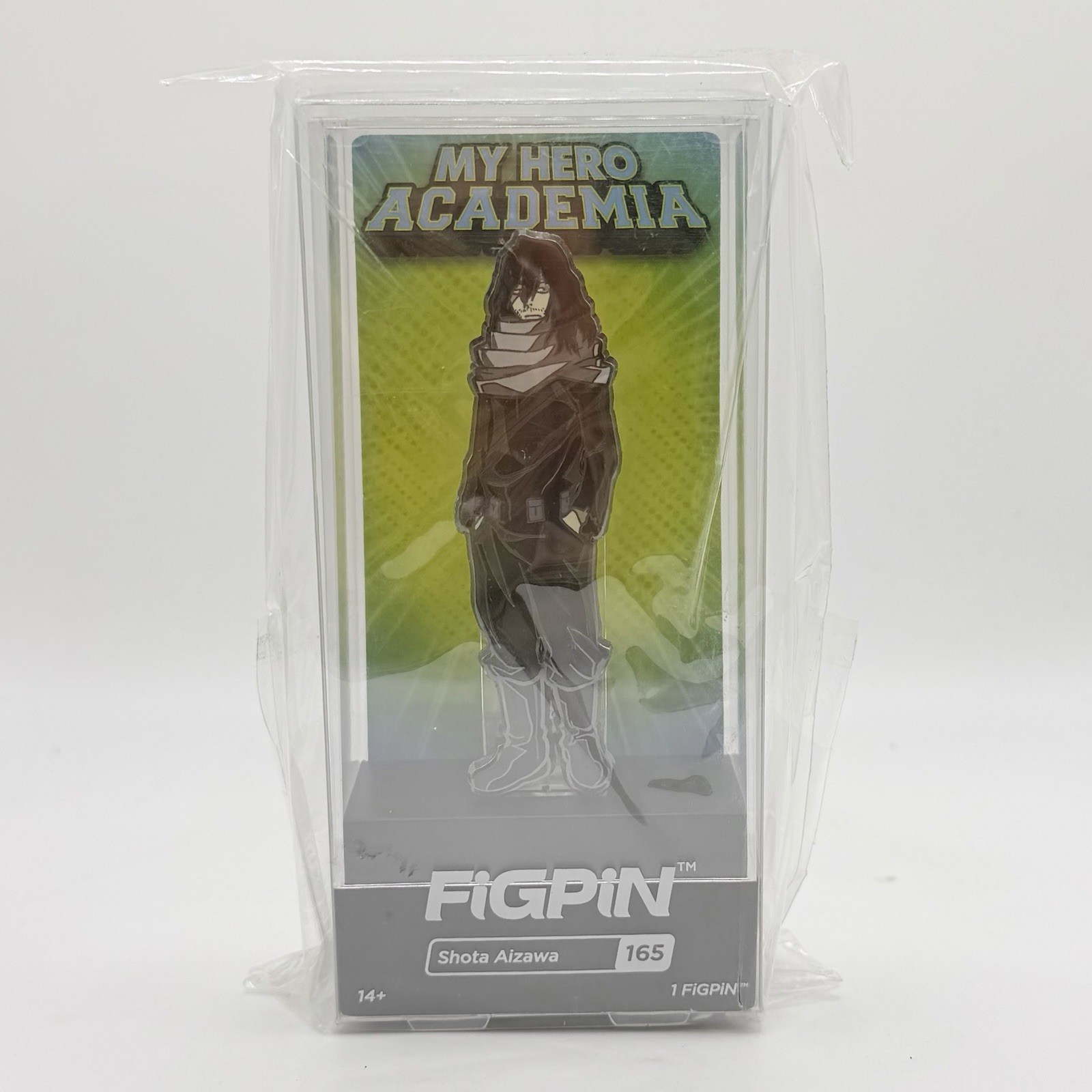 FiGPiN My Hero Academia Shota Aizawa 165 Hard Case 1st Edition Enamel Pin RARE
