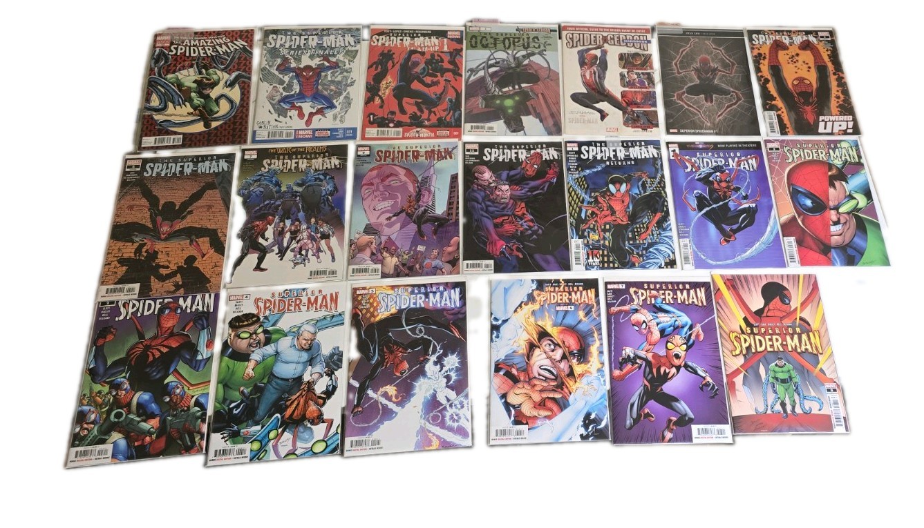 Marvel The Superior Spider-Man HUGE Comic Book Lot VOL 2 and 3 complete plus.. Marvel The Superior Spider-Man HUGE Comic Book Lot VOL 2 and 3 complete plus..