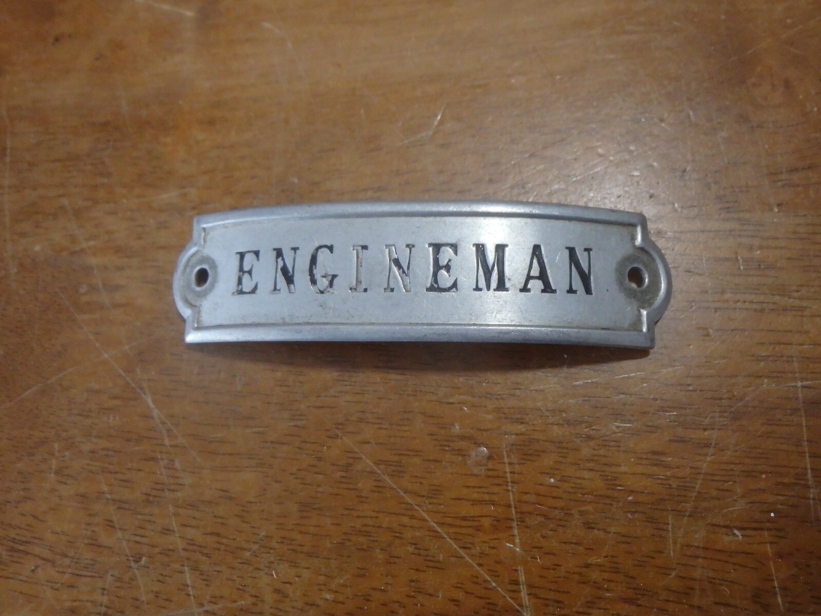 ANTIQUE Obsolete  NYCTS  New York City ENGINEMAN Bus or Trolleys badge EARLY