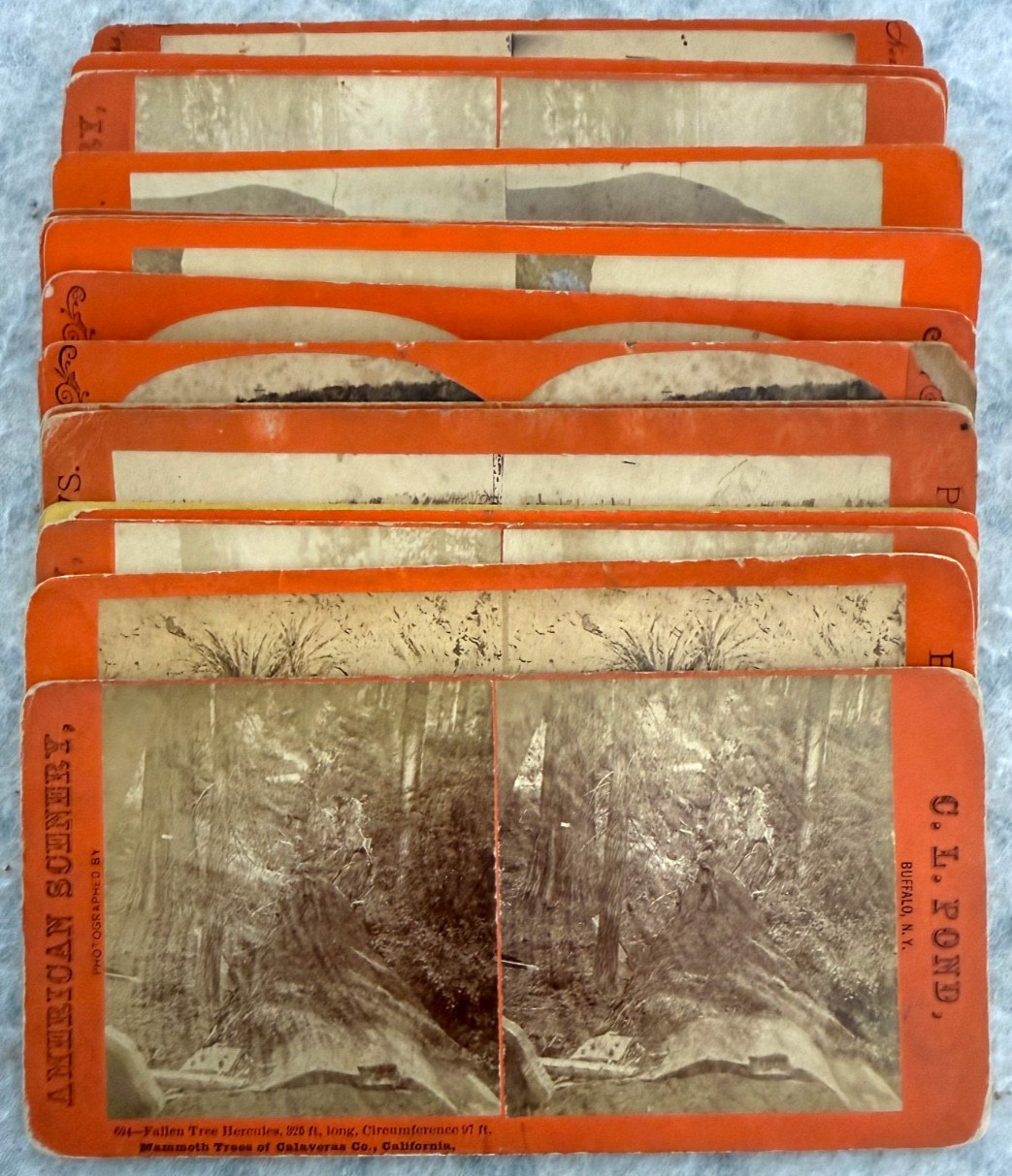 Mixed Lot of 18 Stereoviews, 1880s/1910s, All USA, No Lithographs, Lot2 Mixed Lot of 18 Stereoviews, 1880s/1910s, All USA, No Lithographs, Lot2