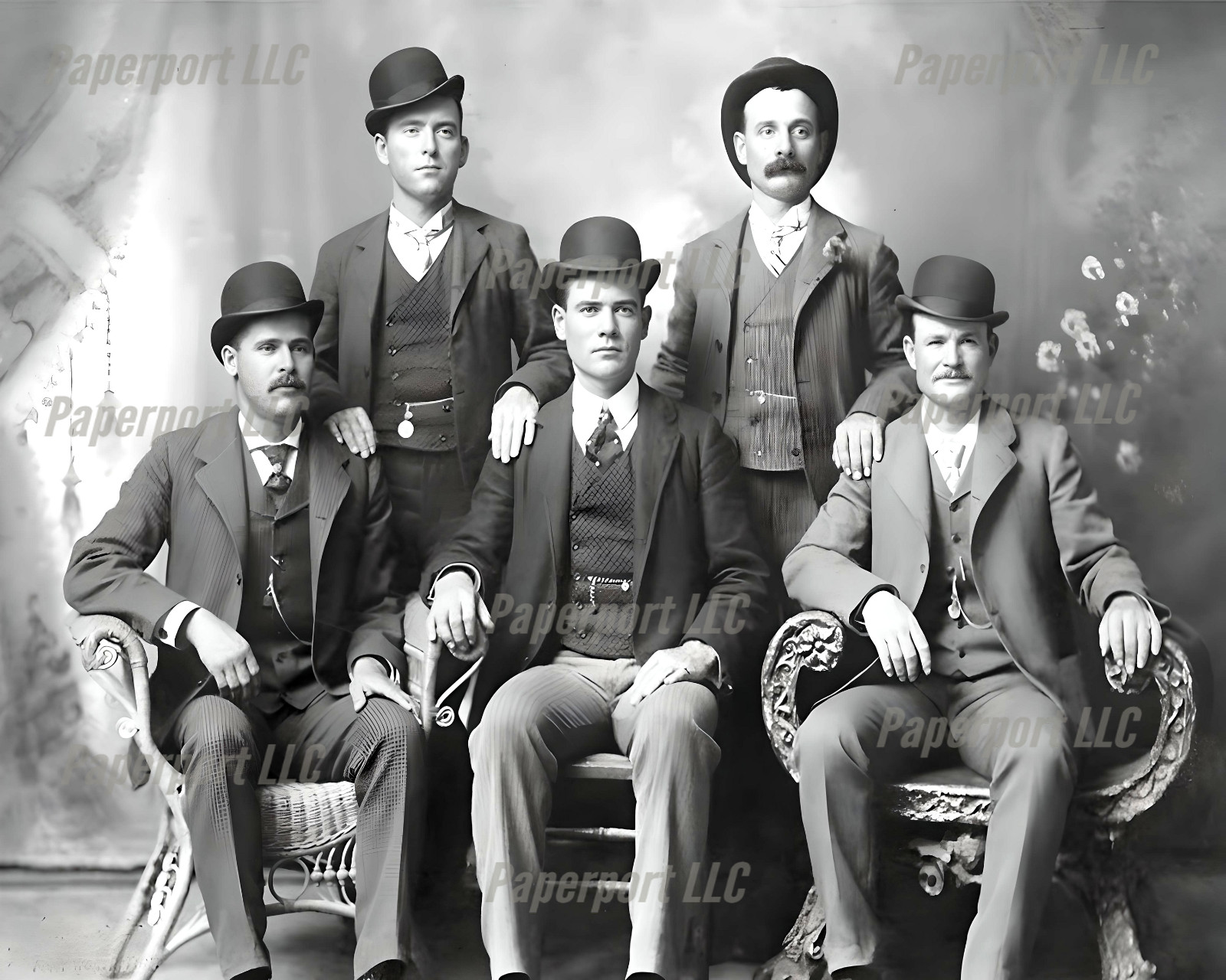 1890's Butch Cassidy's Wild Bunch 8x10 Photo
